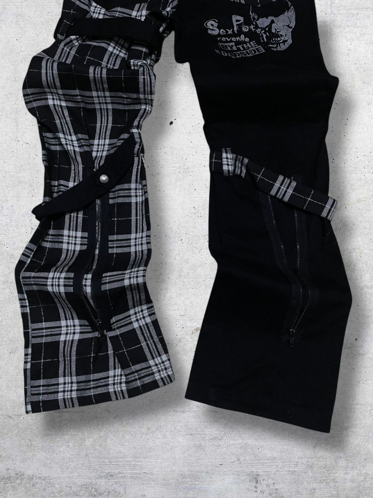 Hysteric Glamour VINTAGE SEX PORT JAPAN DESIGNER 90S BONDAGE PUNK DIVISION OG Size US 29 - 12 Thumbnail