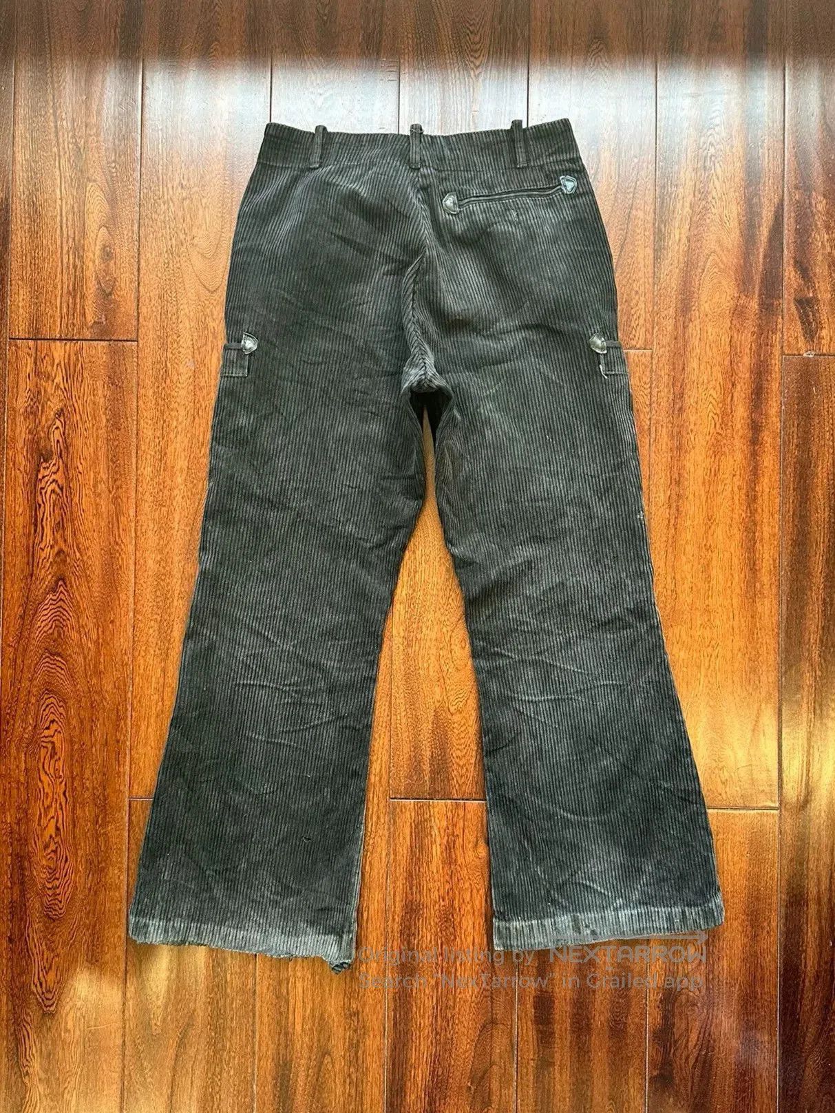 Vintage Vintage German Workwear Corduroy Trousers. Size US 34 / EU 50 - 2 Thumbnail