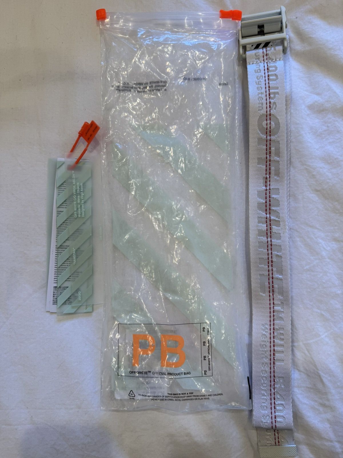 Off-White Off-White Classic Industrial Belt Size ONE SIZE - 1 Thumbnail