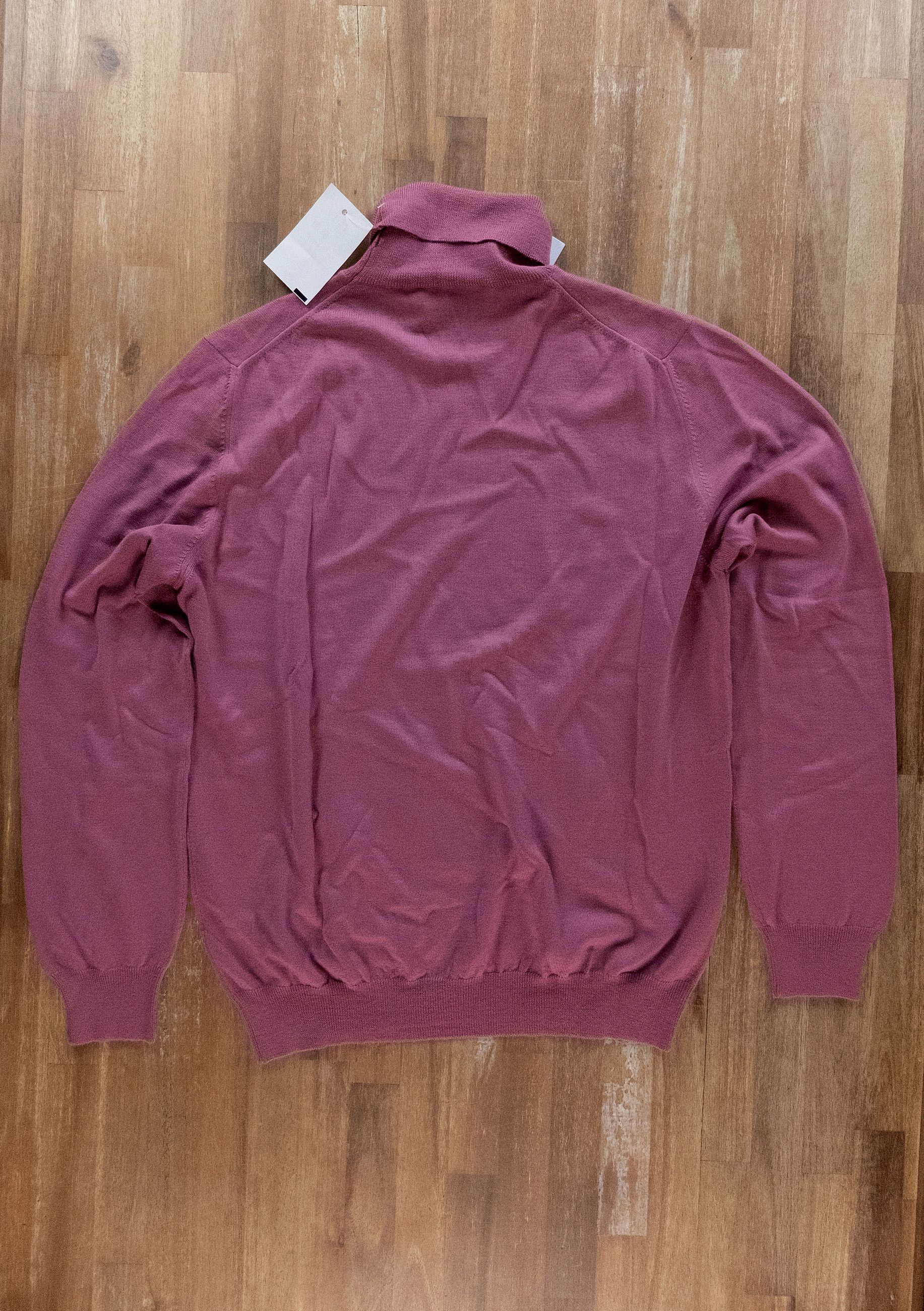 Gran Sasso GRAN SASSO for Fedele pink turtle neck wool sweater 2XL Size US XXL / EU 58 / 5 - 8 Thumbnail