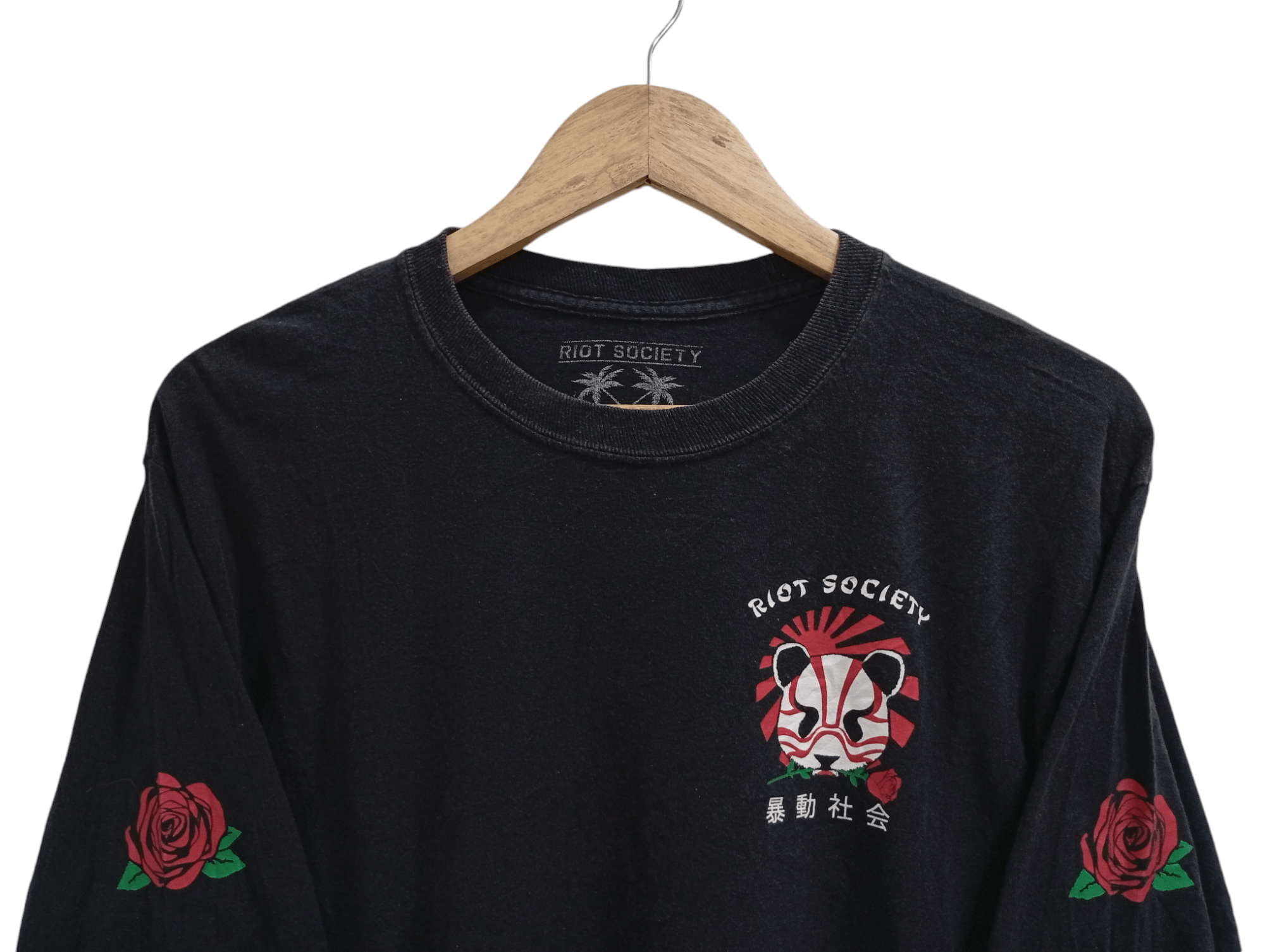 Japanese Brand × Riot Society × Vintage 🔥🔥Riot Society LS T-Shirt Size US M / EU 48-50 / 2 - 17 Thumbnail