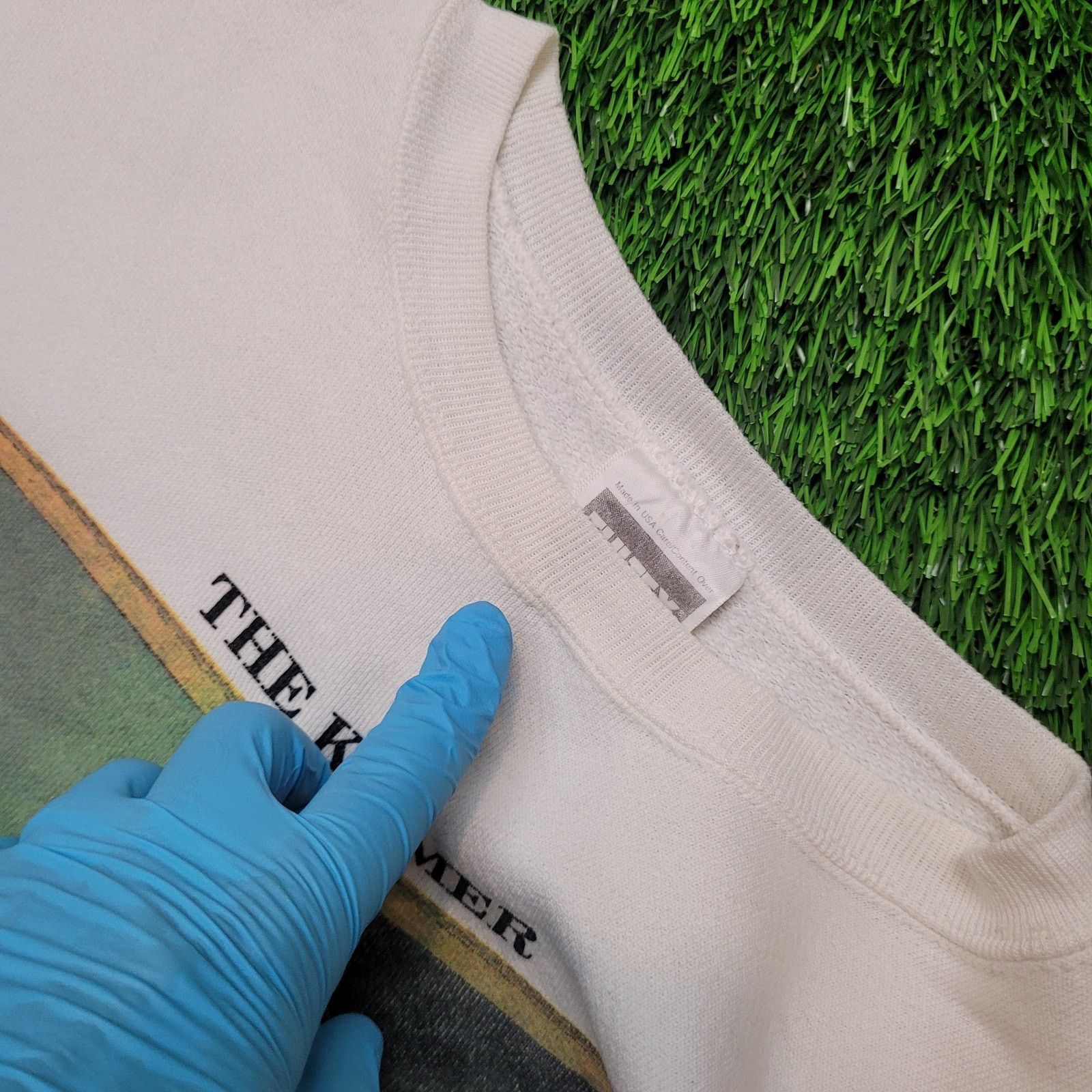 Tultex VTG 1993 Seinfeld "The Kramer" Sweatshirt L/XL Cropped USA Size US L / EU 52-54 / 3 - 6 Thumbnail