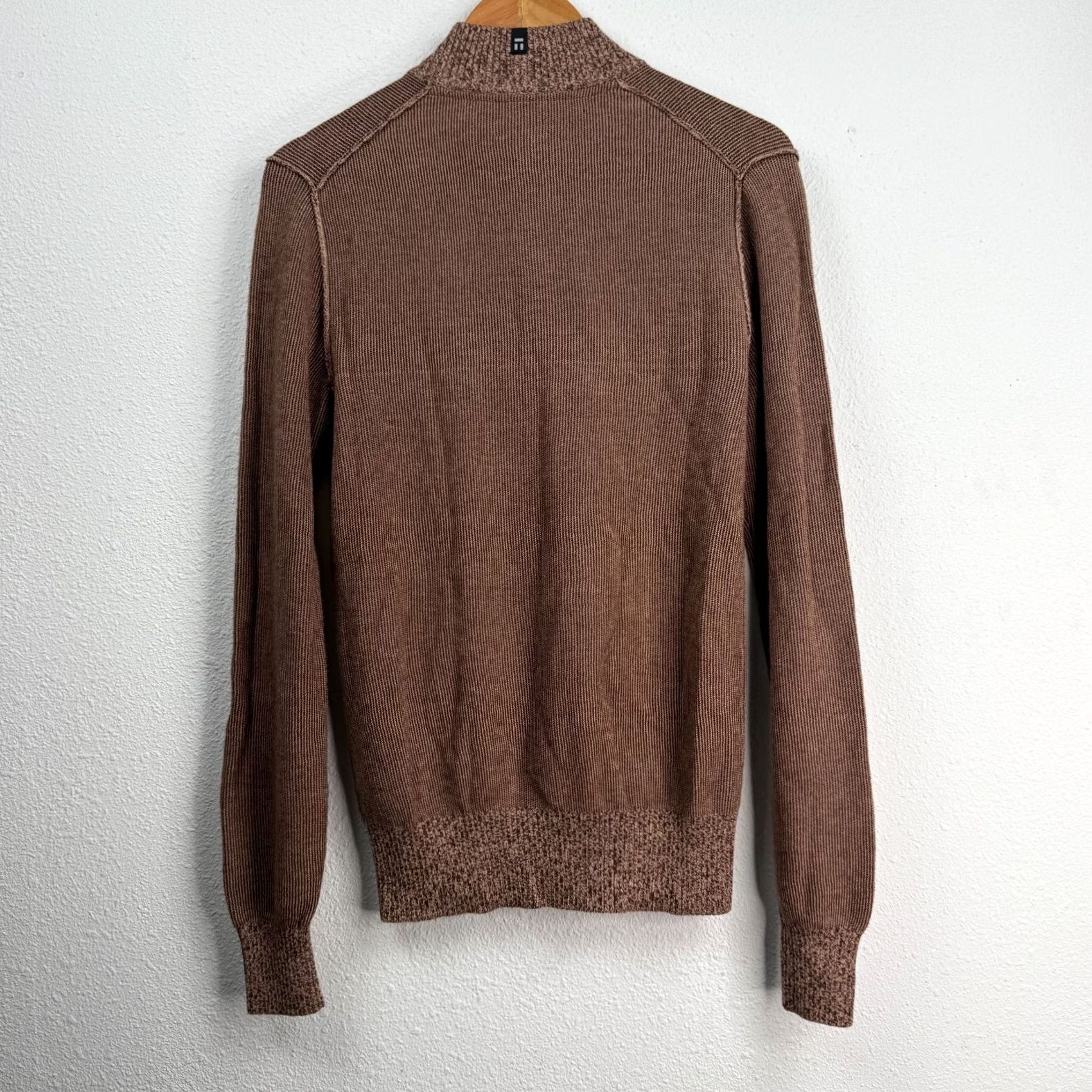 Vintage Tommy John Sweater Knit Lounge Set Men Top Bottoms 2 Piece NWT Brown Size S Regular Knit Lounge Set City College Size US S / EU 44-46 / 1 - 5 Thumbnail