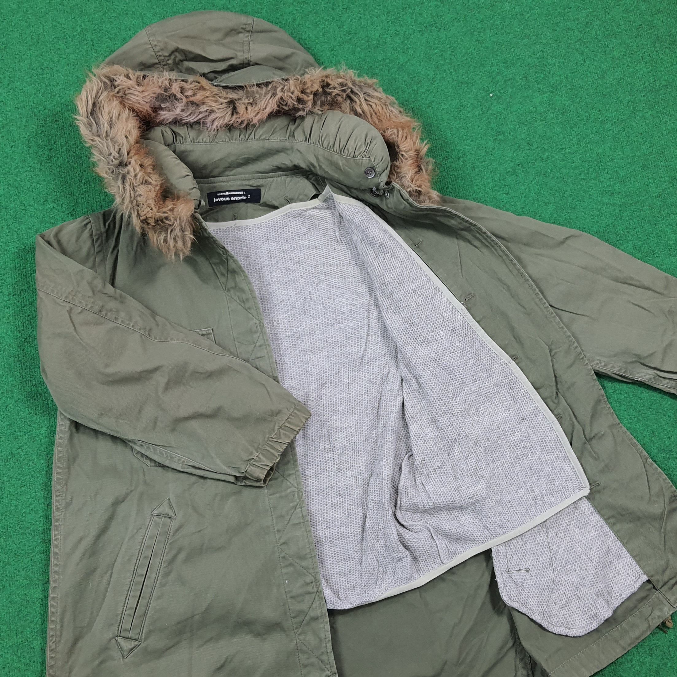 mercibeaucoup Vintage Mercibeaucoup by Issey Miyake Military Parka C308N6 Size US M / EU 48-50 / 2 - 6 Thumbnail
