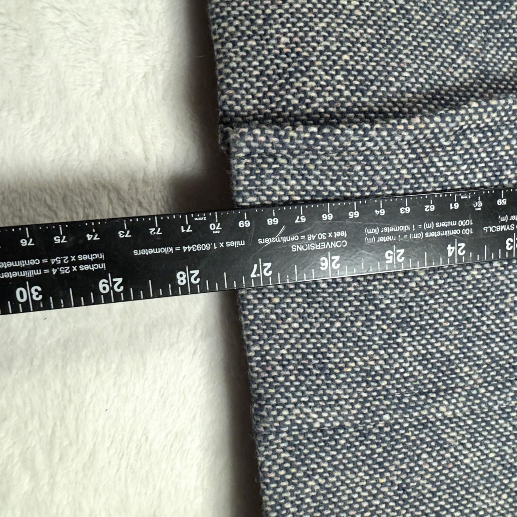Pendleton Pendleton Blazer Jacket Womens M Blue Wool Flecked Open Front Lined Workwear Size M / US 6-8 / IT 42-44 - 7 Thumbnail