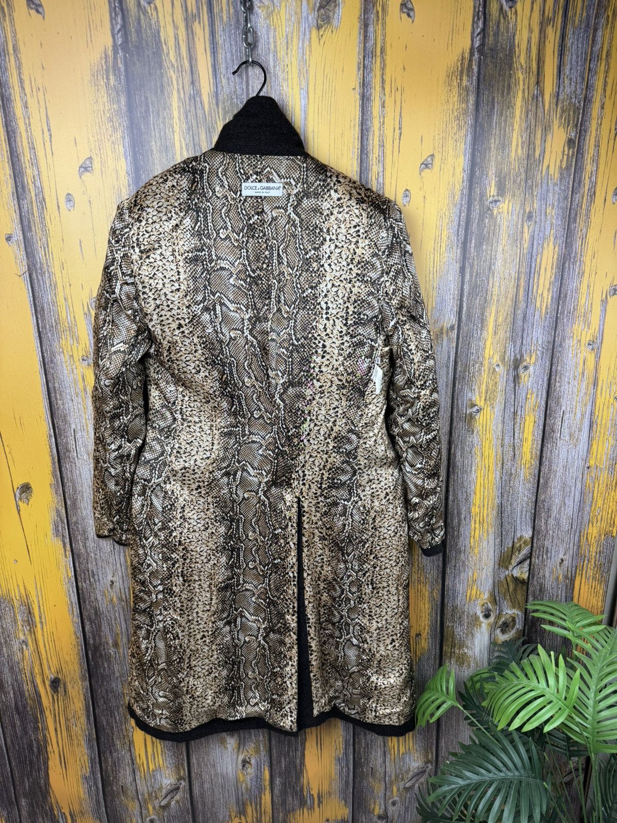 Dolce & Gabbana Archive Dolce & Gabbana Long Alpaca Wool Coat Made in Italy Size L / US 10 / IT 46 - 7 Thumbnail