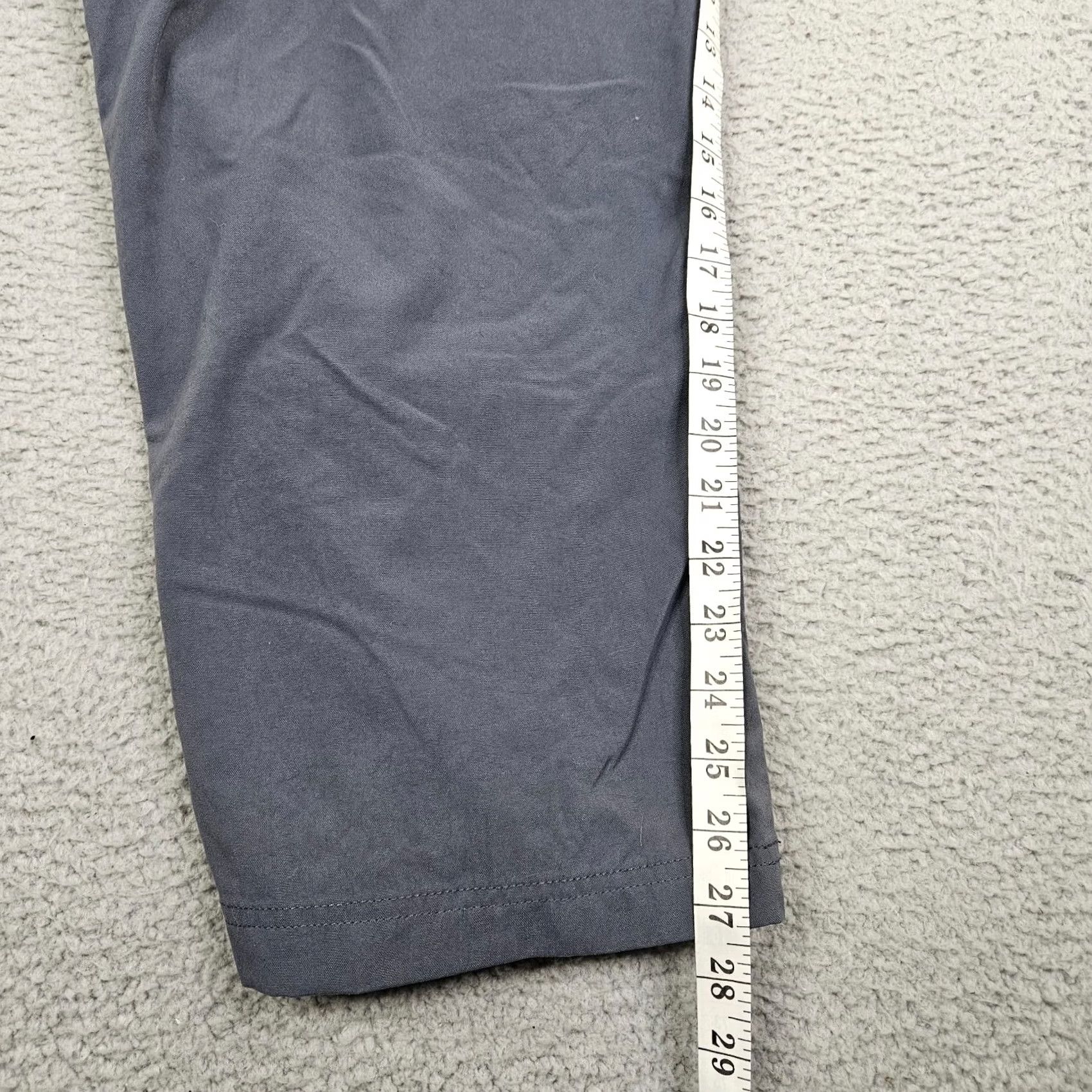 Vintage DULUTH Men's Nylon Cargo Pants XL Blue 27 Inseam Cargo Regular Solid Vintage: No Size US 36 / EU 52 - 7 Thumbnail