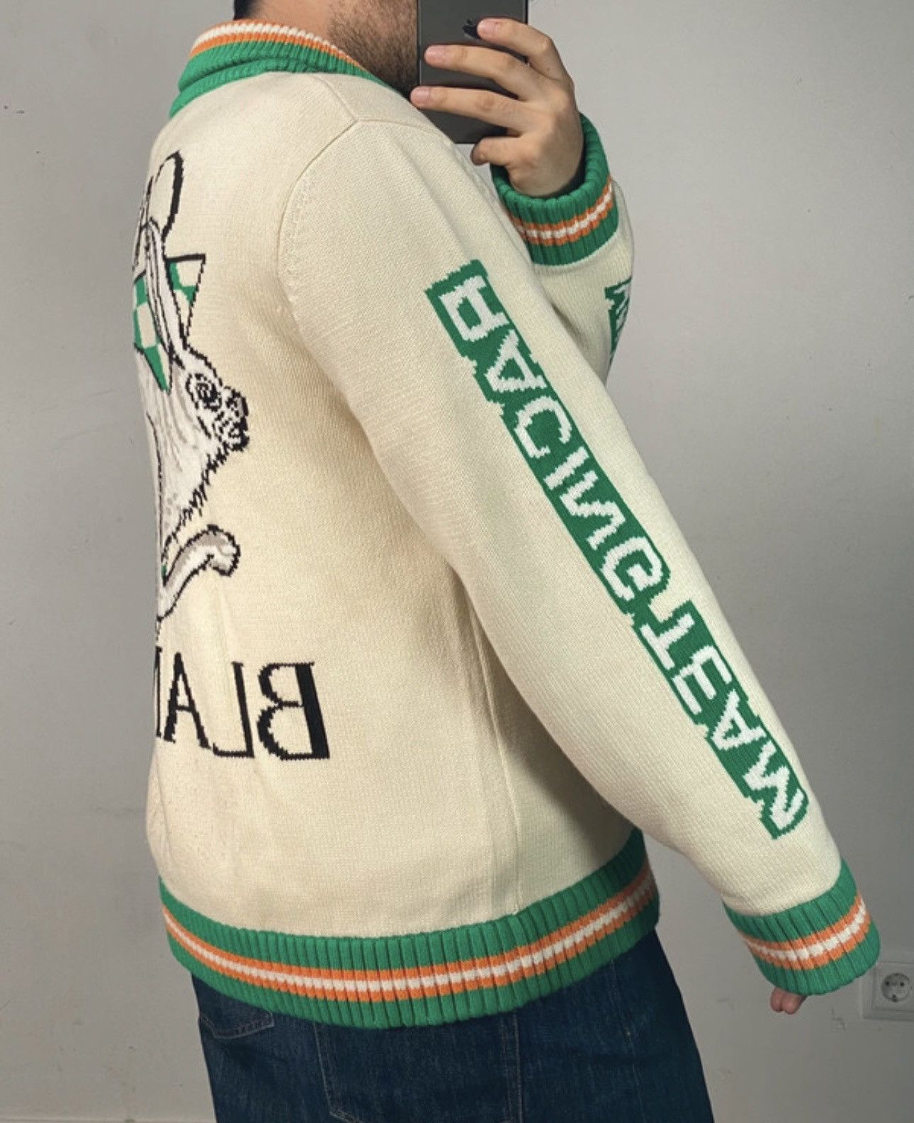 Casablanca Casablanca Racing Team Cardigan Retro Bunny Knit Size US L / EU 52-54 / 3 - 25 Thumbnail