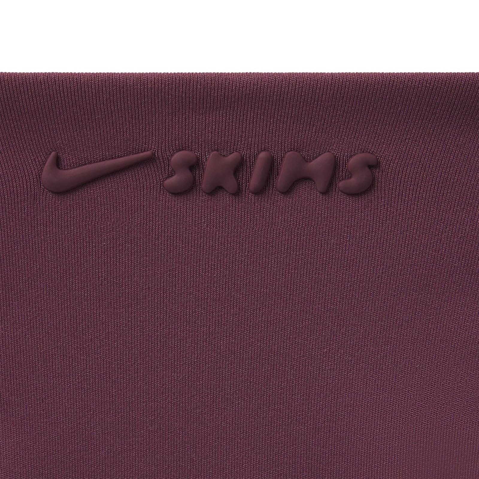 SKIMS Nike SKIMS Matte Mock Neck Full Zip Jacket Currant Women S Size S / US 4 / IT 40 - 3 Thumbnail