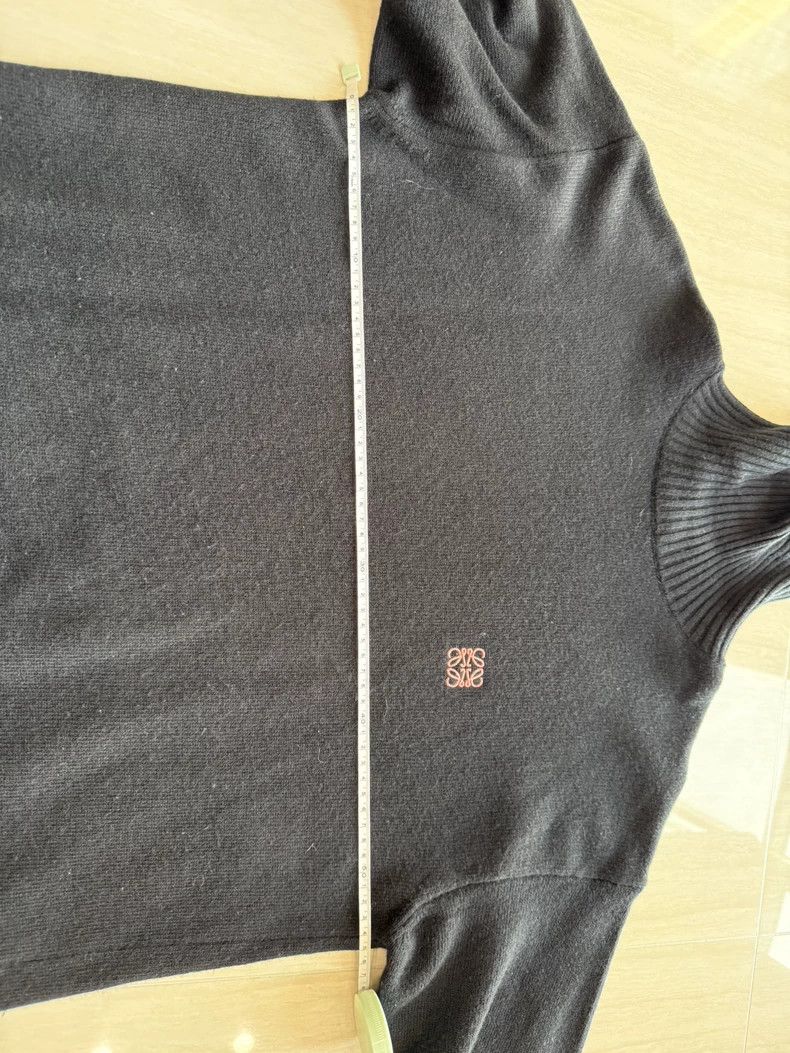 Loewe LOEWE Black high collar sweater, Size US M / EU 48-50 / 2 - 6 Thumbnail