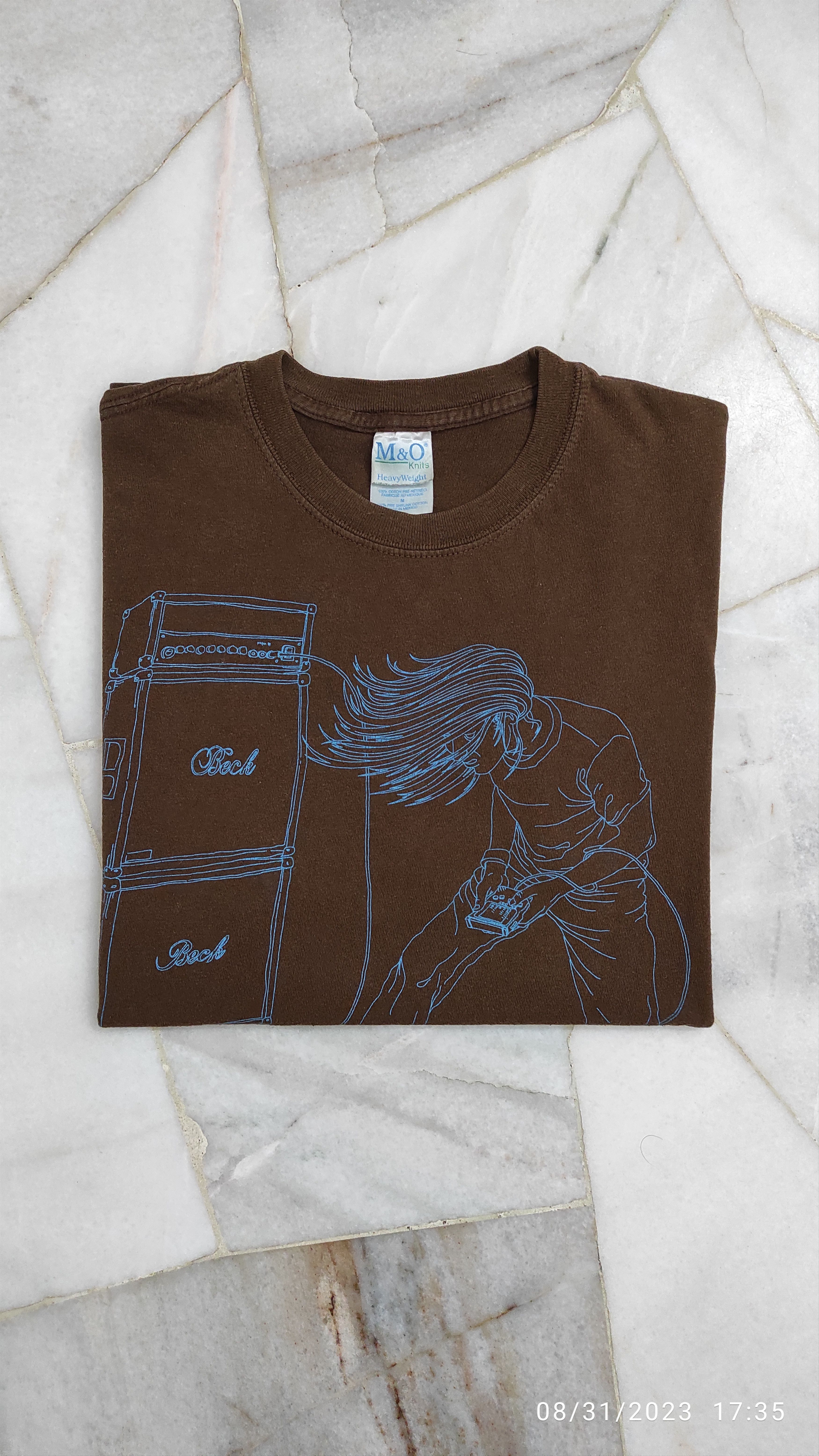 Band Tees Vintage 2005 "Hell Yes" single Guero album Beck Promo tee Size US M / EU 48-50 / 2 - 11 Thumbnail