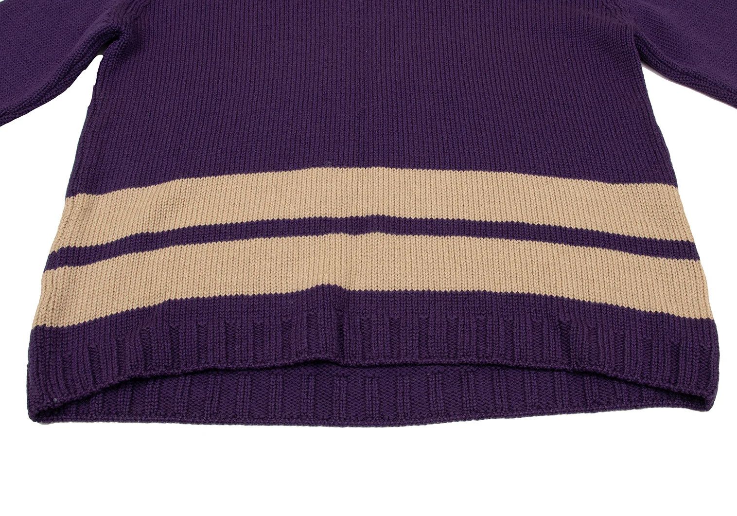 Dries Van Noten Knit Sweater in Purple, Size M with Minor Flaw Size US M / EU 48-50 / 2 - 10 Thumbnail