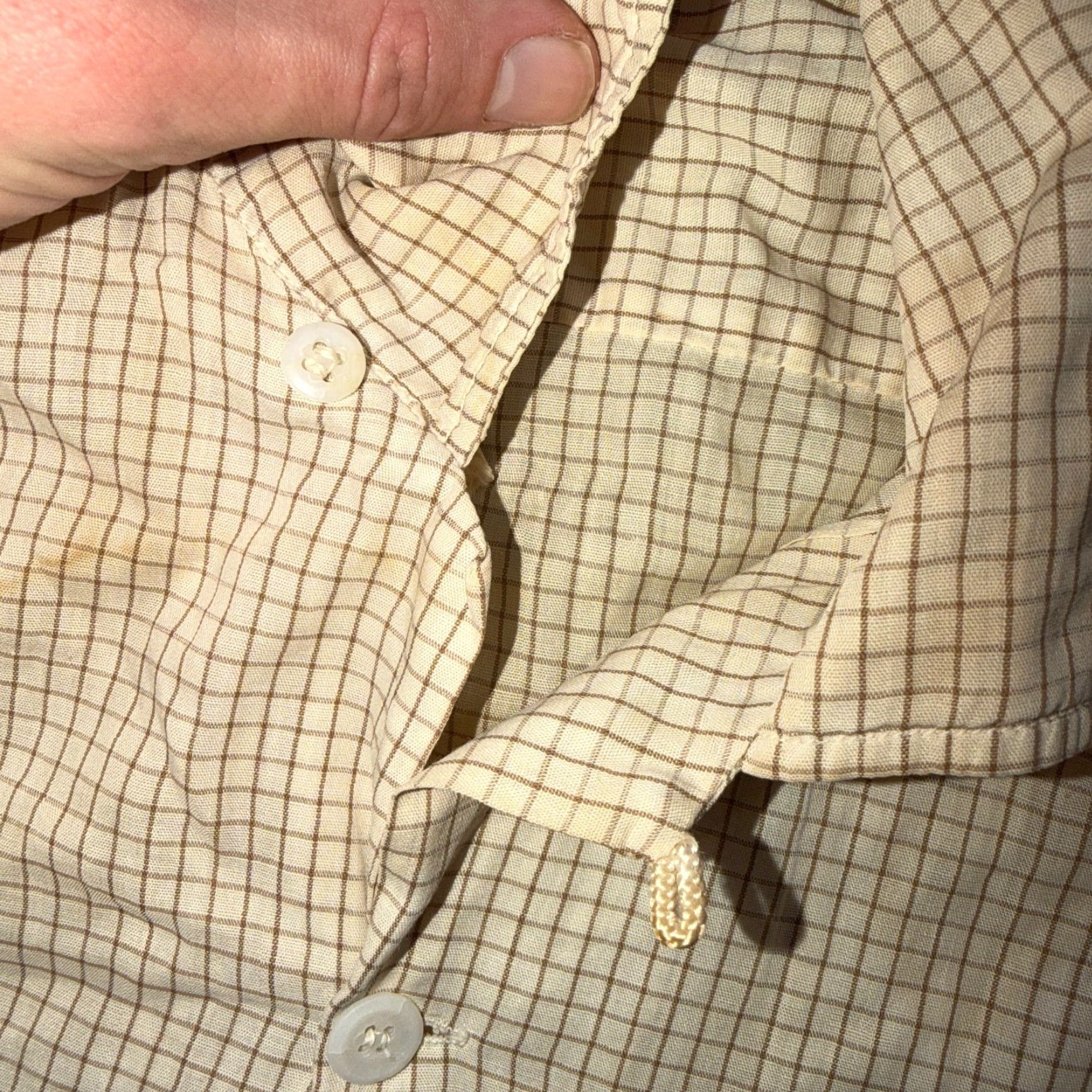 Vintage VTG Pilgrim 1950s Rockabilly Button Up Shirt Collared Collar Cotton White Size S Mens Regular Vintage Yes Bag? Size US S / EU 44-46 / 1 - 6 Thumbnail