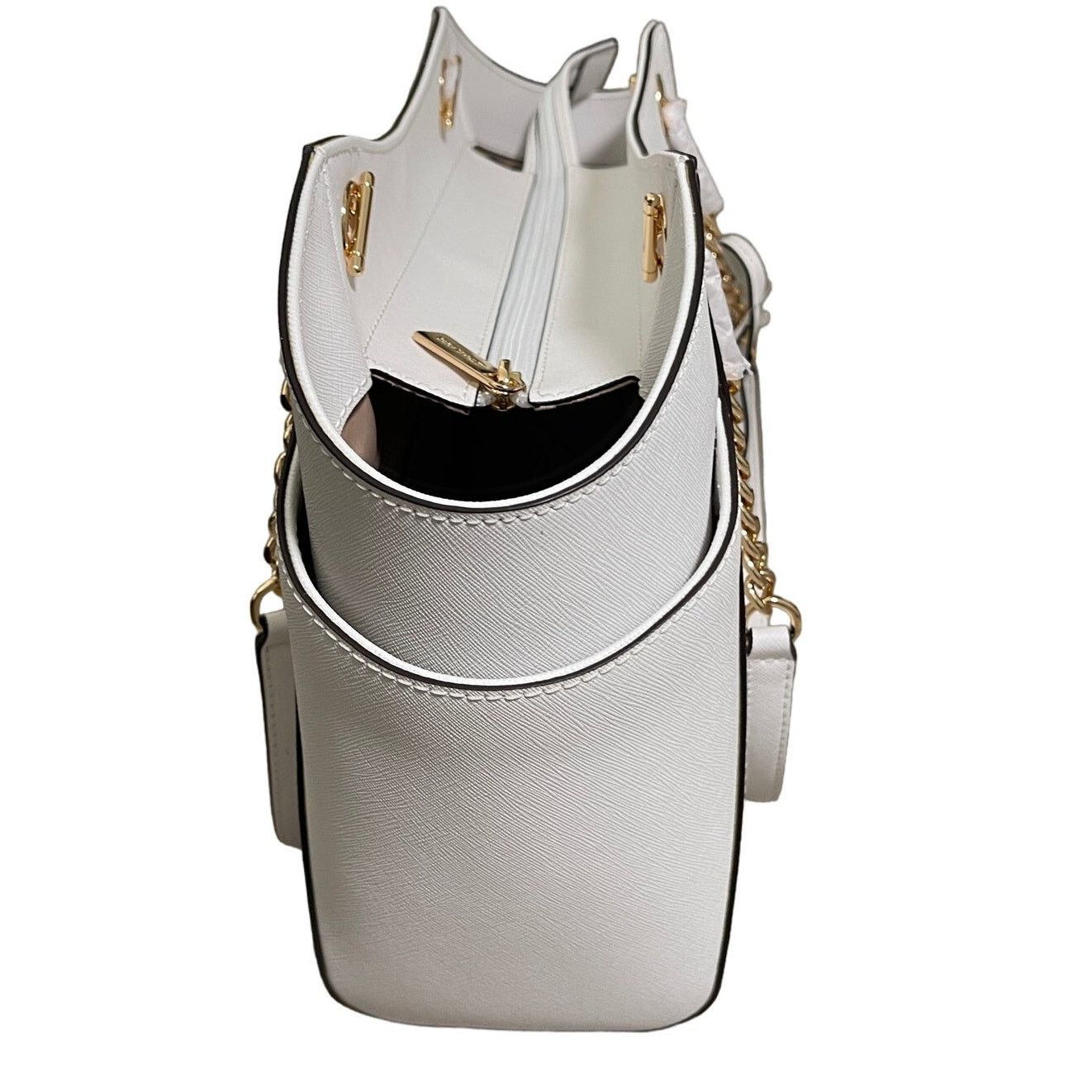 Michael Kors Michael Kors Jet Set Travel Chain Leather Shoulder Bag $558 Size ONE SIZE - 5 Thumbnail