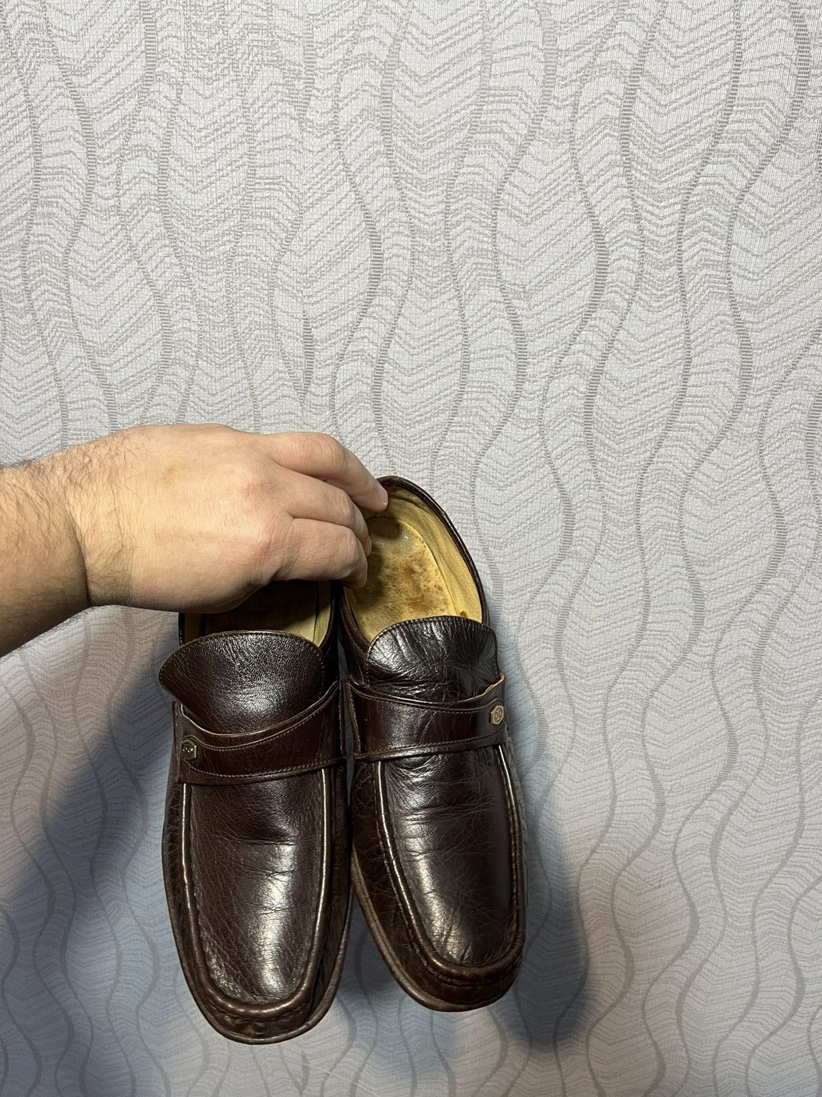 Church's Church’s Vintage Men’s Brown Leather Loafers Size US 9 Size US 9 / EU 42 - 6 Thumbnail