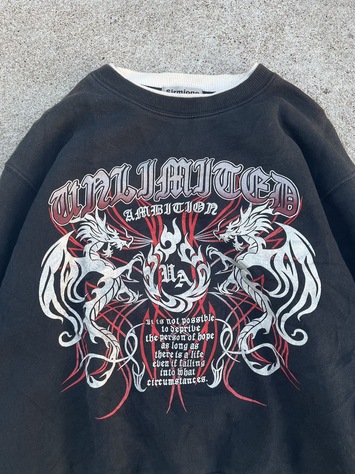 14th Addiction Sirmione~Japanese Poem Sweatshirts Seditionaries Punk Style Size US S / EU 44-46 / 1 - 2 Thumbnail