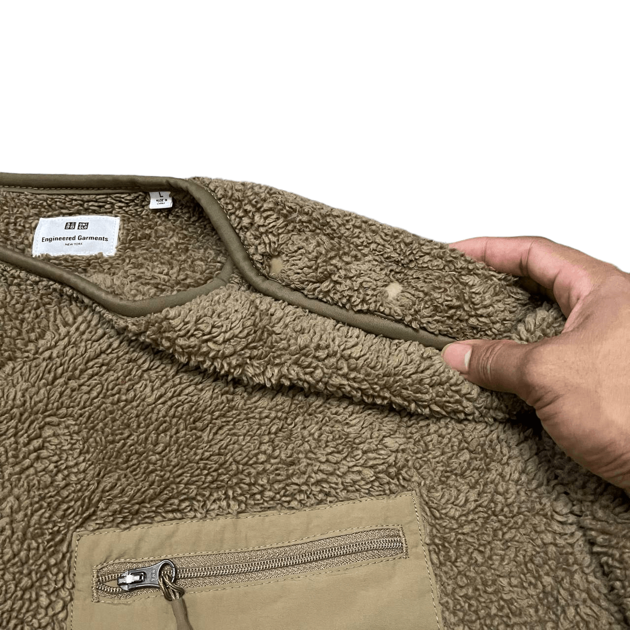 Engineered Garments × Uniqlo Engineered Garment Uniqlo Fleece Single Pocket Size US M / EU 48-50 / 2 - 3 Thumbnail