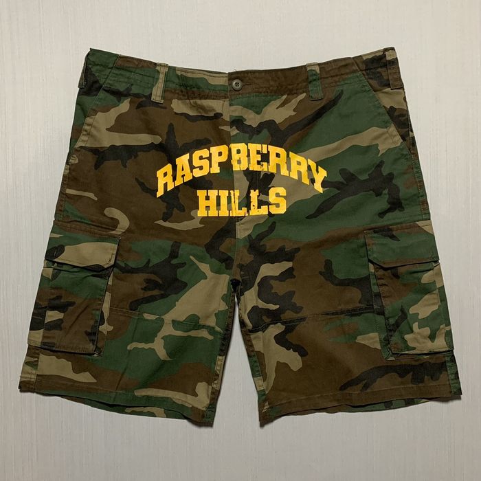 Vintage Raspberry Hills GV Gallery Camo Shorts | Grailed