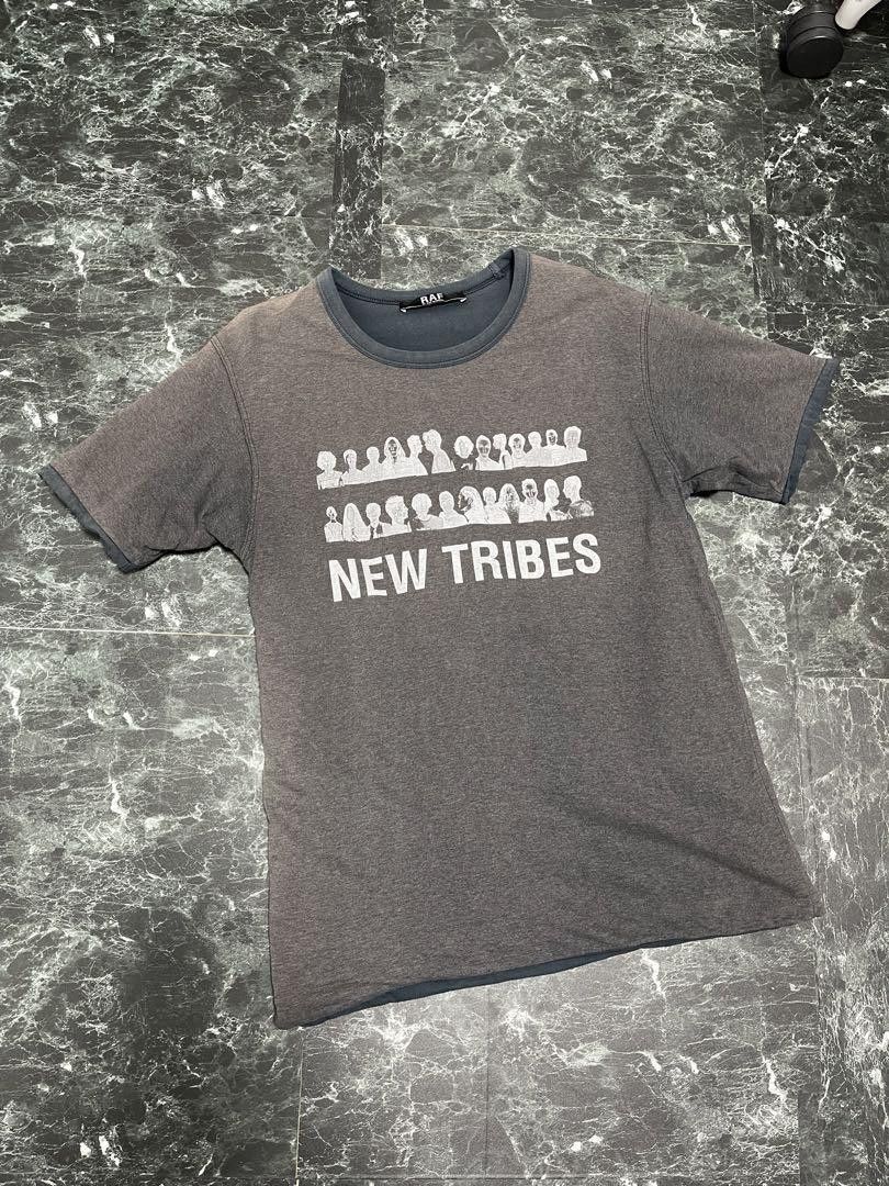 Raf Simons × Raf by Raf Simons Reversible "NEW TRIBES" Tee Size US M / EU 48-50 / 2 - 5 Thumbnail