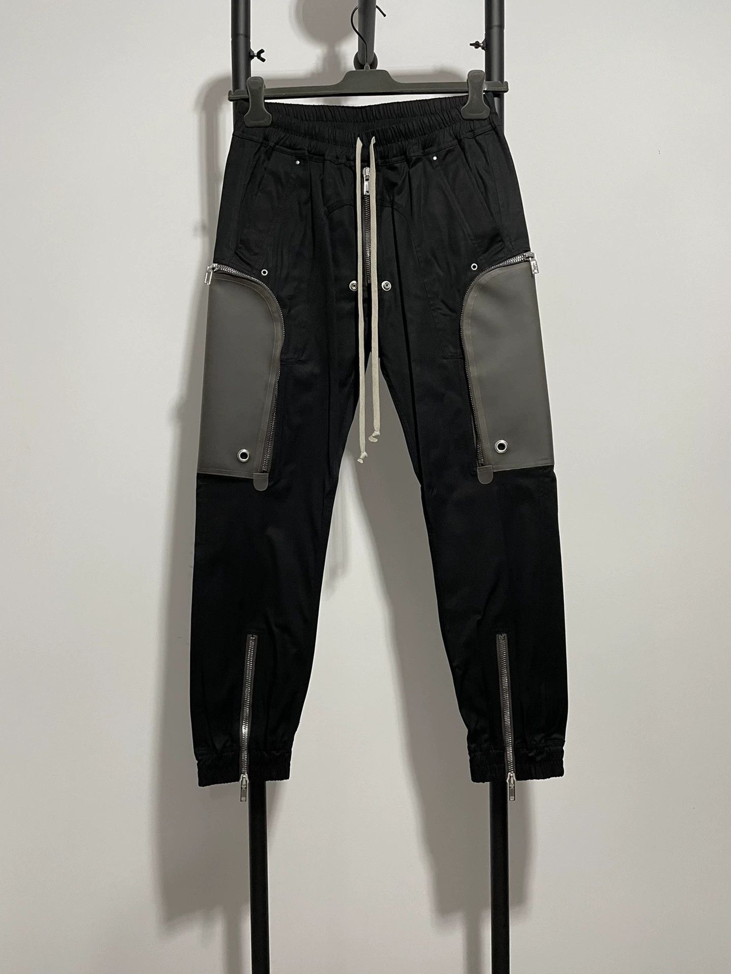 Rick Owens Rick Owens Black Cargo Pants Size US 34 / EU 50 - 1 Thumbnail