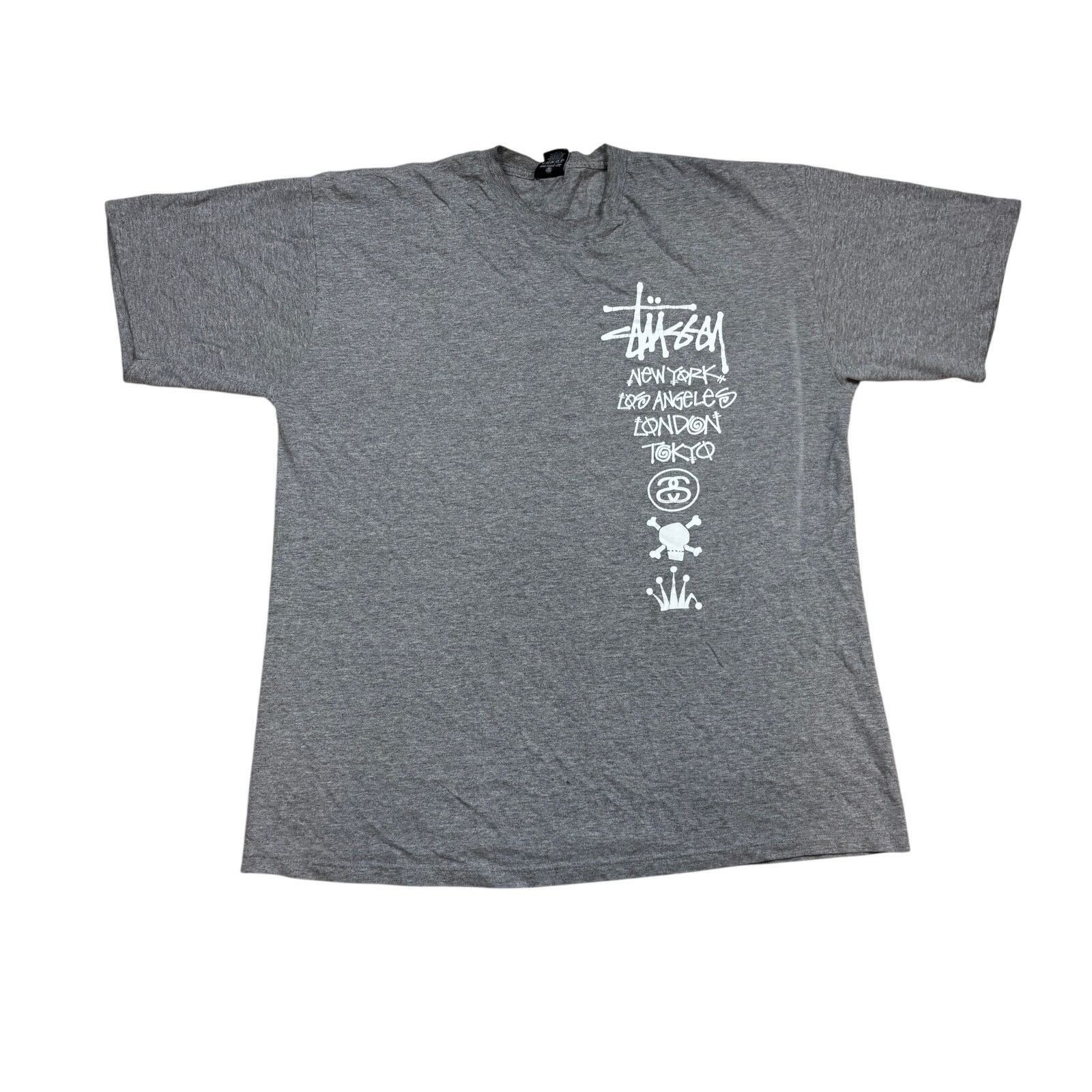 Stussy Stussy Worldwide Short Sleeve Crew T Shirt Men's XL Size US XL / EU 56 / 4 - 1 Thumbnail