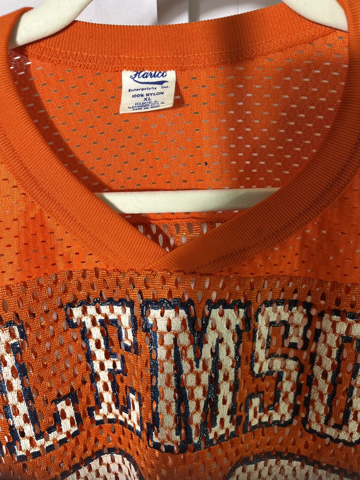Other Vintage Clemson Cropped Jersey 🐅 Harlco Brand Size XL / US 12-14 / IT 48-50 - 3 Thumbnail