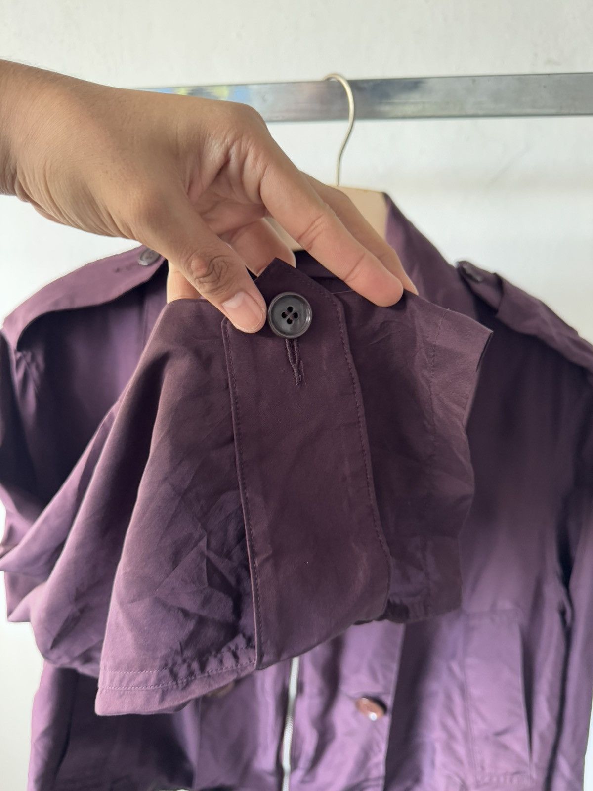 Issey Miyake 2000s Zucca Cropped Zipper Nylon Sample Jacket Size M / US 6-8 / IT 42-44 - 6 Thumbnail