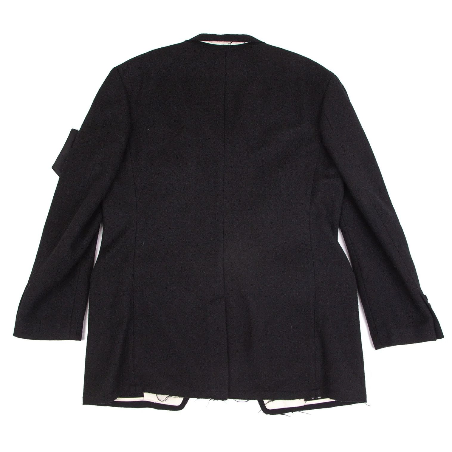 Yohji Yamamoto Yohji Yamamoto Little Boy Patch Cut Jacket Size US XL / EU 56 / 4 - 14 Thumbnail