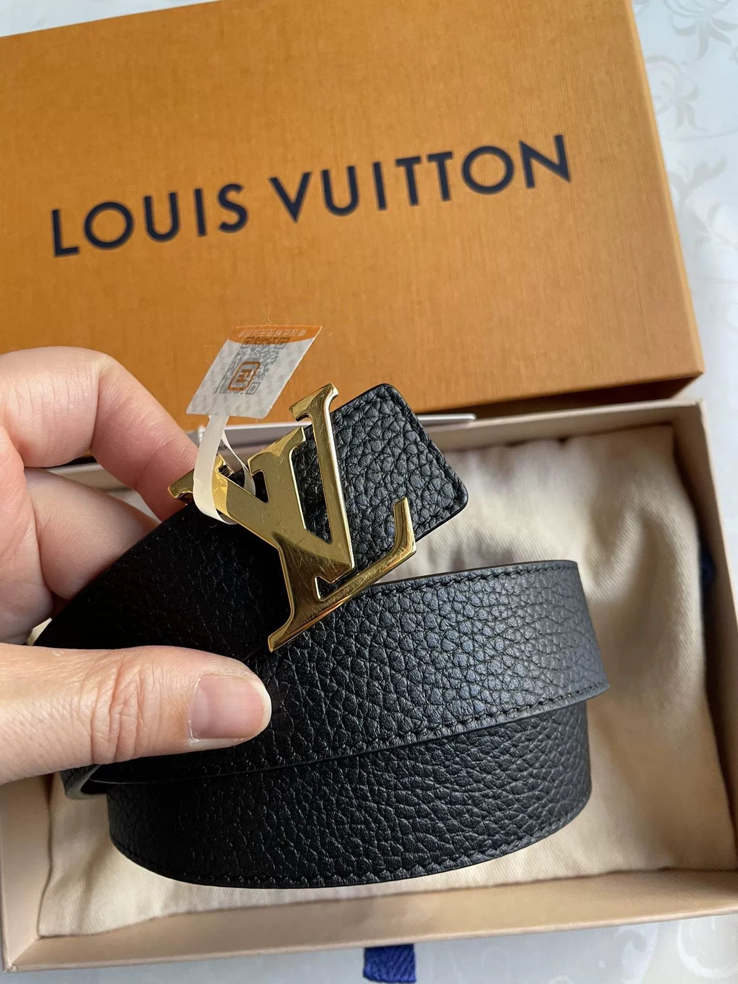 Louis Vuitton Louis Vuitton Reversible Belt 85cm Size ONE SIZE - 1 Thumbnail
