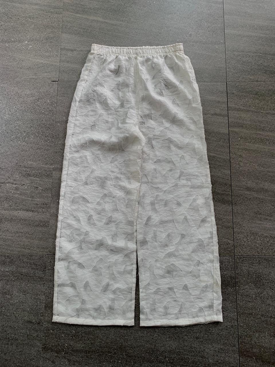 Yohji Yamamoto FREE TAX! Ys for Living Floral Jacquard Relaxed Pants Size US 27 - 1 Thumbnail