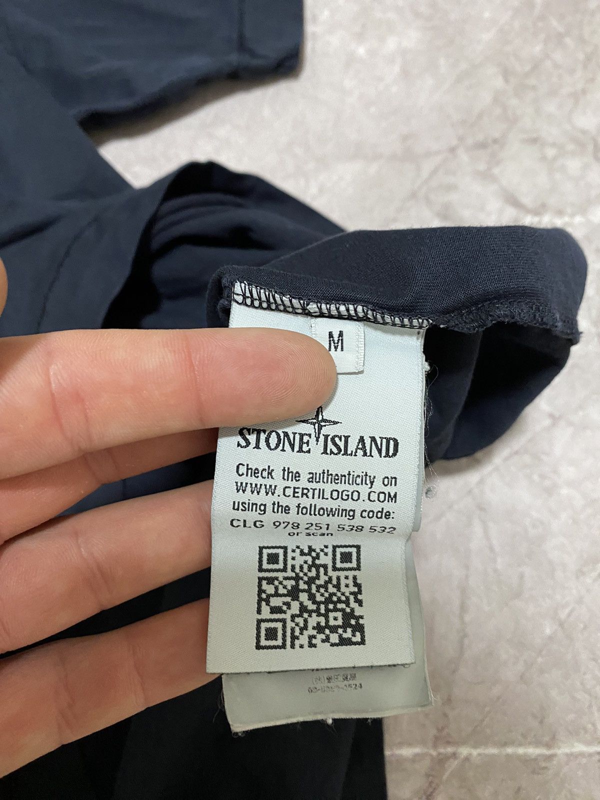Massimo Osti × Stone Island × Vintage Classic Stone Island Patch Program Blue T Shirt Size US M / EU 48-50 / 2 - 8 Thumbnail