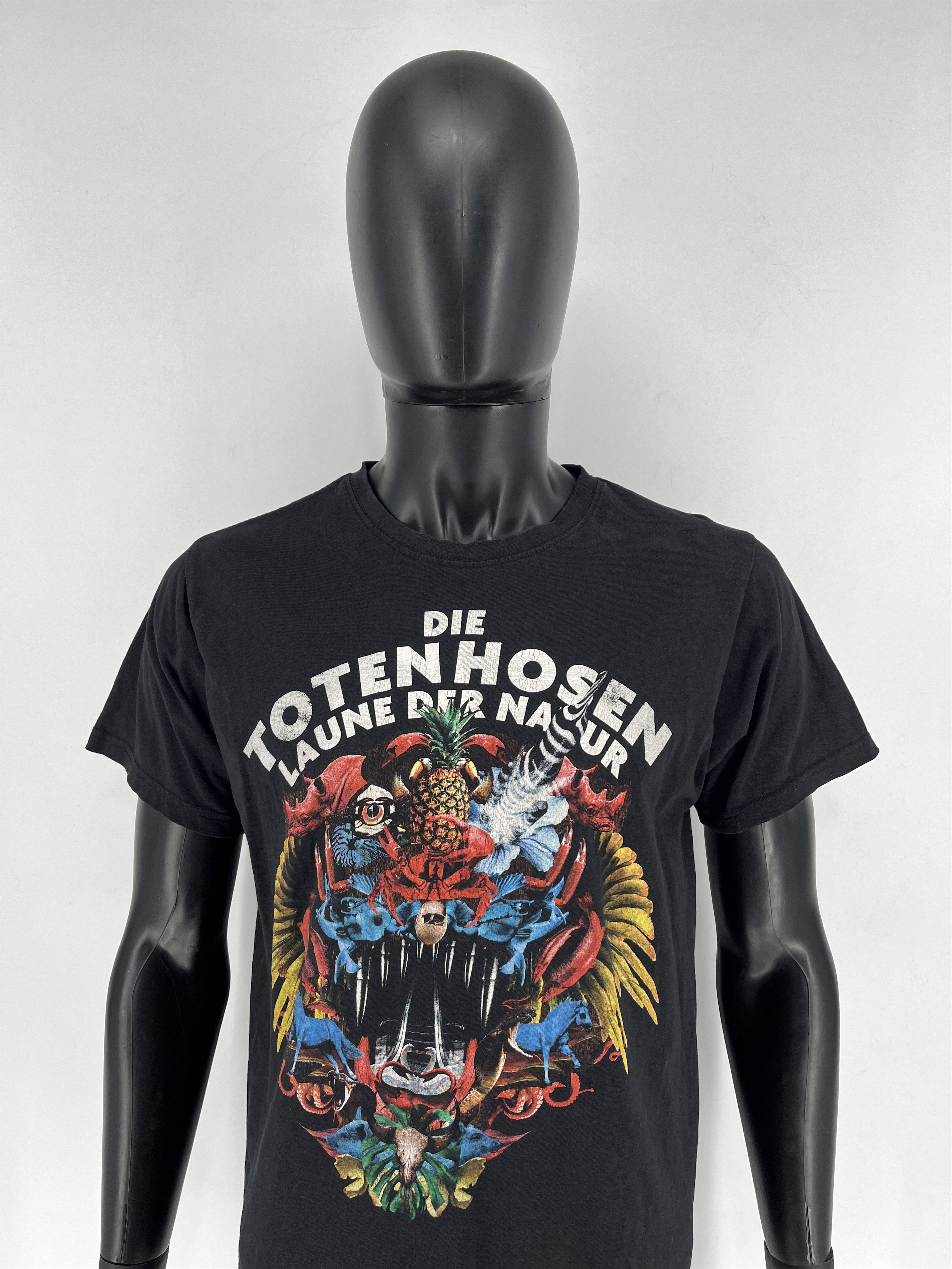 Band Tees × Vintage Die Toten Hosen Laune der Natur 2017 Tour T-Shirt Size M Size US M / EU 48-50 / 2 - 1 Thumbnail