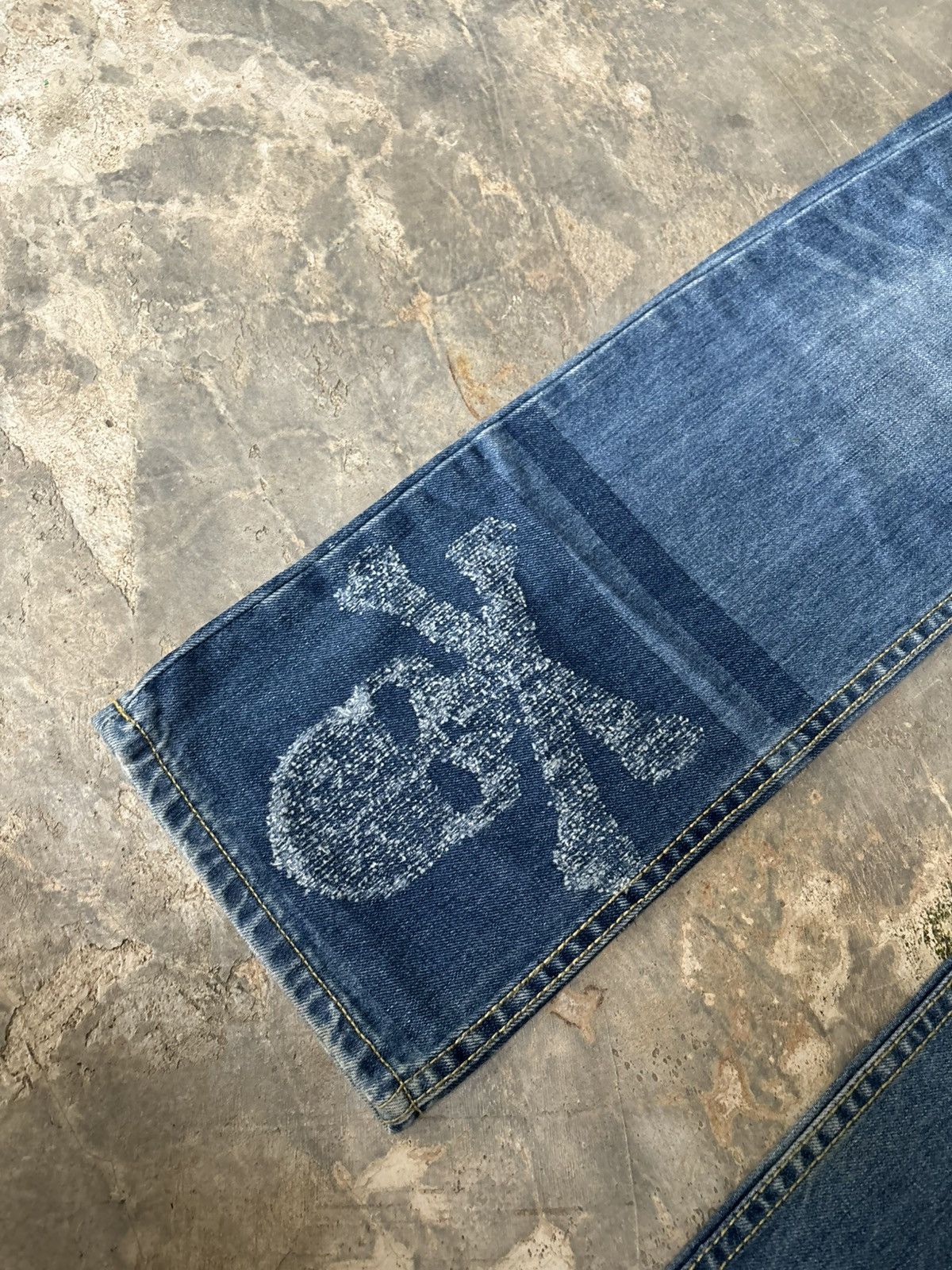 Hysteric Glamour × Japanese Brand Japanese Skull Ifsixwasnine Lgb Punk Style Jeans Size US 30 / EU 46 - 9 Thumbnail