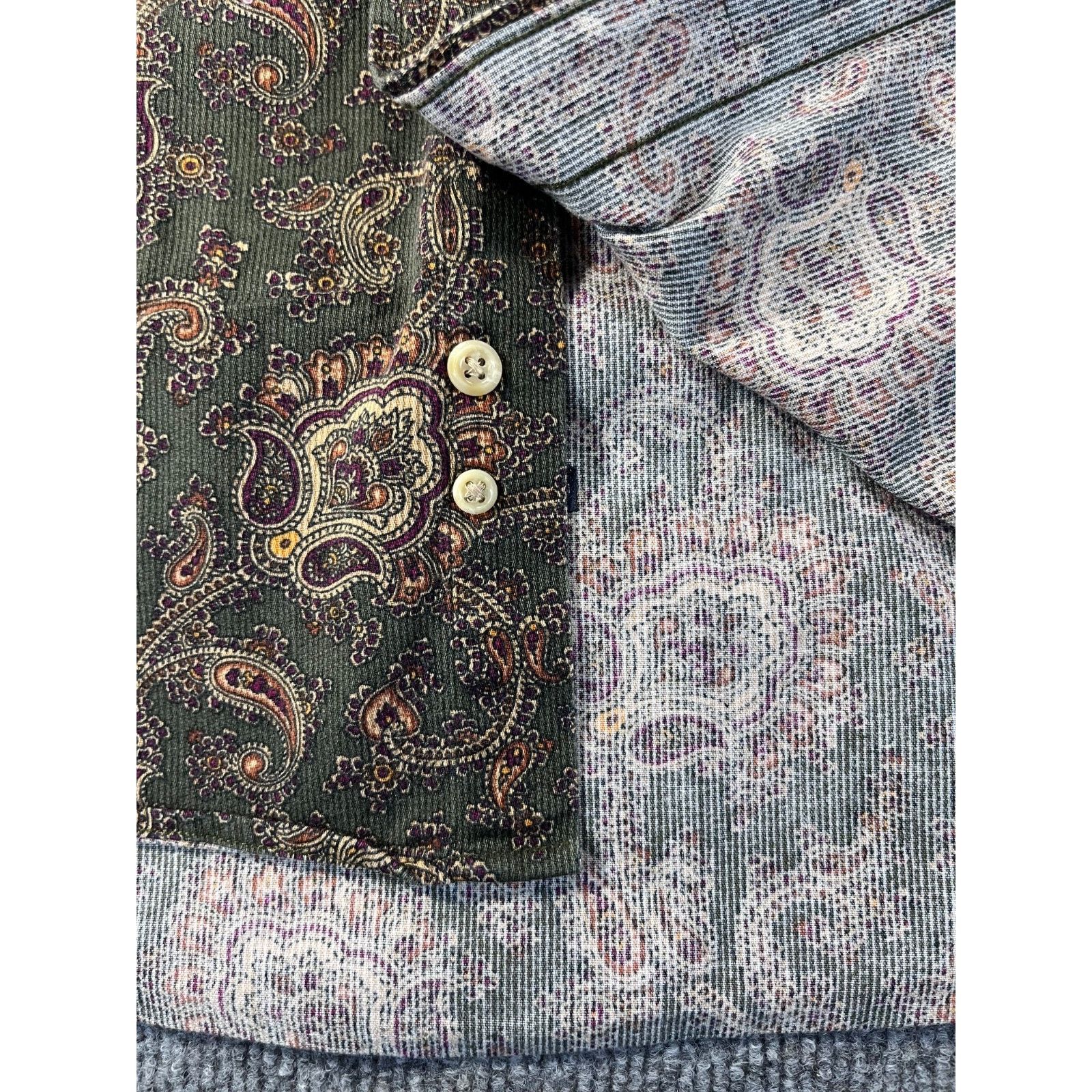 Tommy Hilfiger Tommy Hilfiger Shirt Mens M Paisley Button Long Sleeve 90s Size US M / EU 48-50 / 2 - 10 Thumbnail