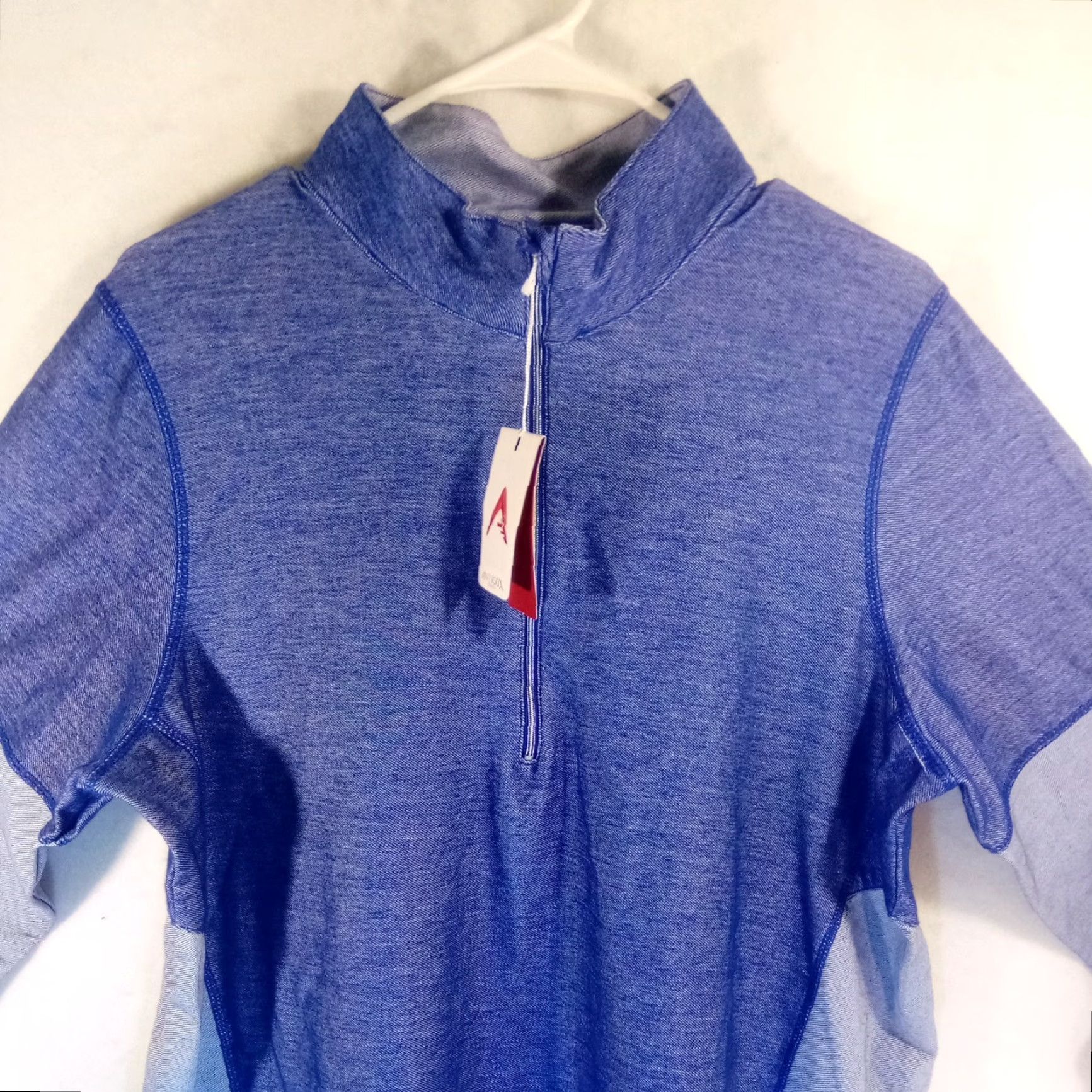 J Brand ANTIGUA XXL WARM UP 1/2 ZIP PULLOVER Long Sleeve Men Blue Pullover New with Tags Size US XXL / EU 58 / 5 - 2 Thumbnail