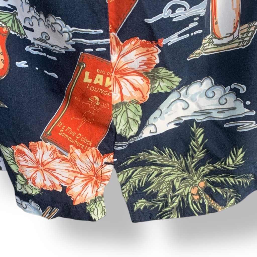 Big Dogs Vintage Big Dogs Lava Lounge Hawaiian Shirt Tropical Print C Size US XXL / EU 58 / 5 - 6 Thumbnail