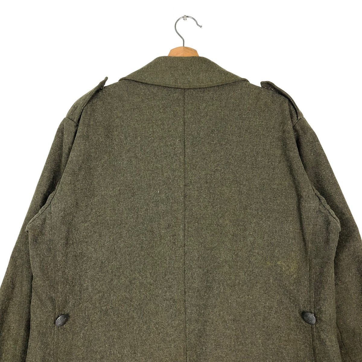 Vintage 🔥TRUE VINTAGE 1940 HEAVY LONG COATS JACKET WORLD WAR II Size US M / EU 48-50 / 2 - 10 Thumbnail