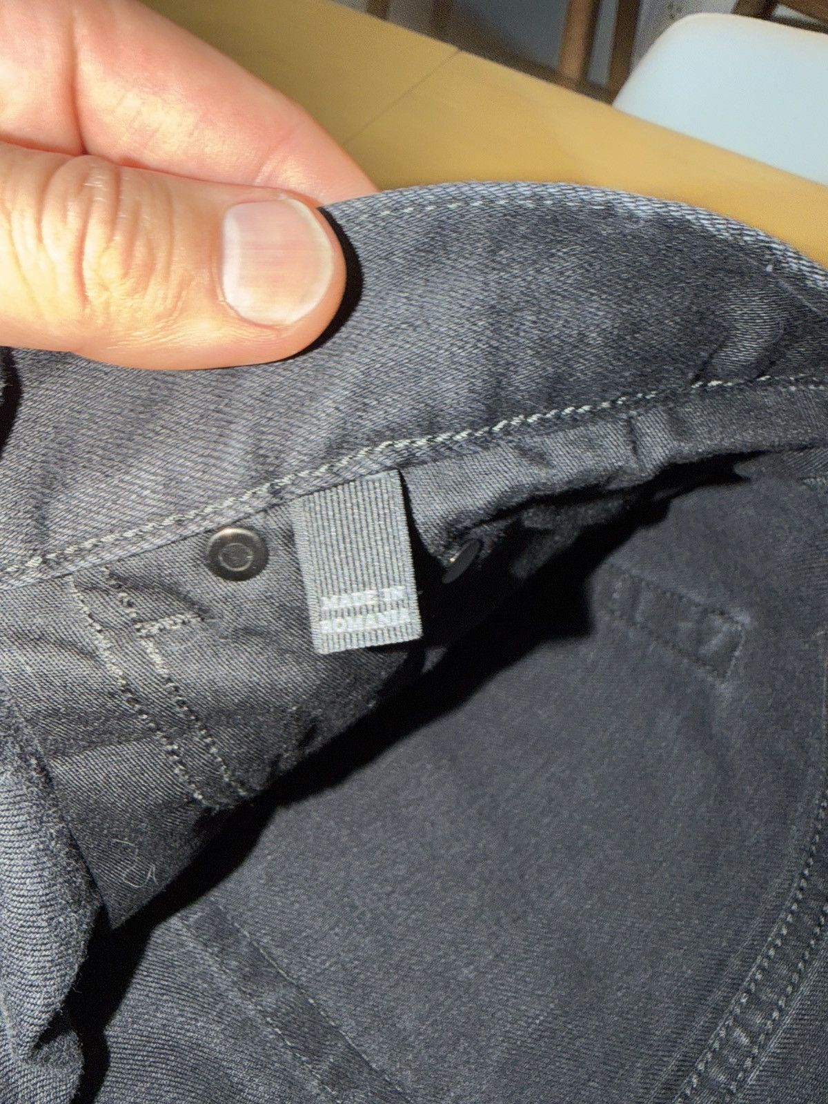 Z Zegna ZEGNA Black Slim Fit Jeans – Size 36 Size US 36 / EU 52 - 4 Thumbnail