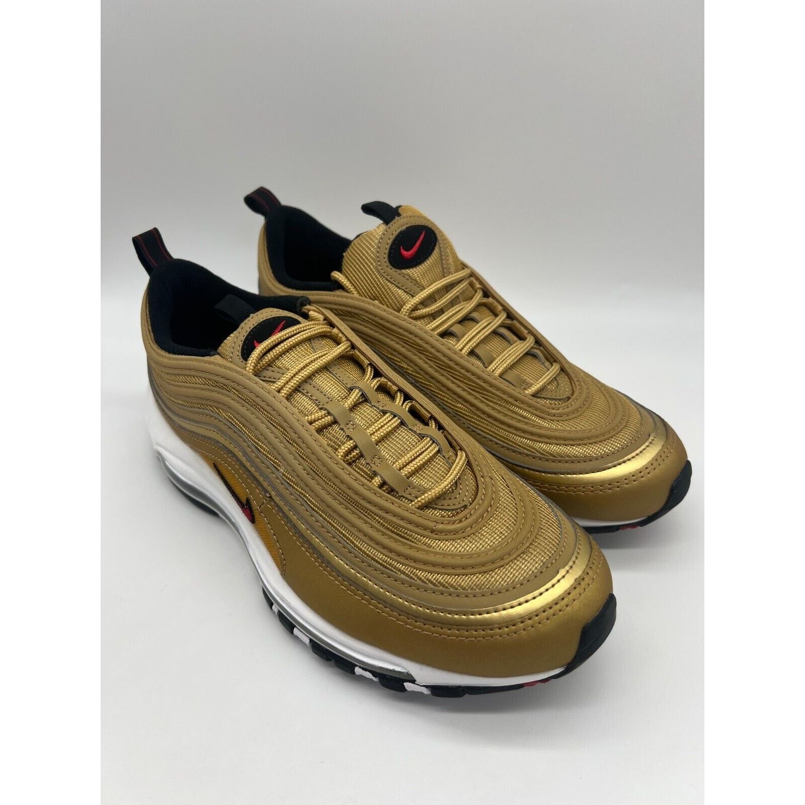 Nike Nike Air Max 97 OG Gold Bullet Red Sneakers Men's Size 9 Size US 9 / EU 42 - 11 Thumbnail