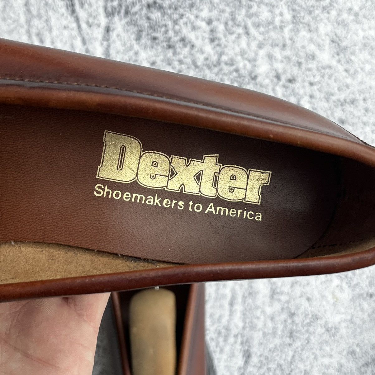 Dexter Shoe Company DEXTER MADE IN USA LOAFERS 7.5 BROWN LEATHER VINTAGE Size US 7.5 / EU 40-41 - 9 Thumbnail