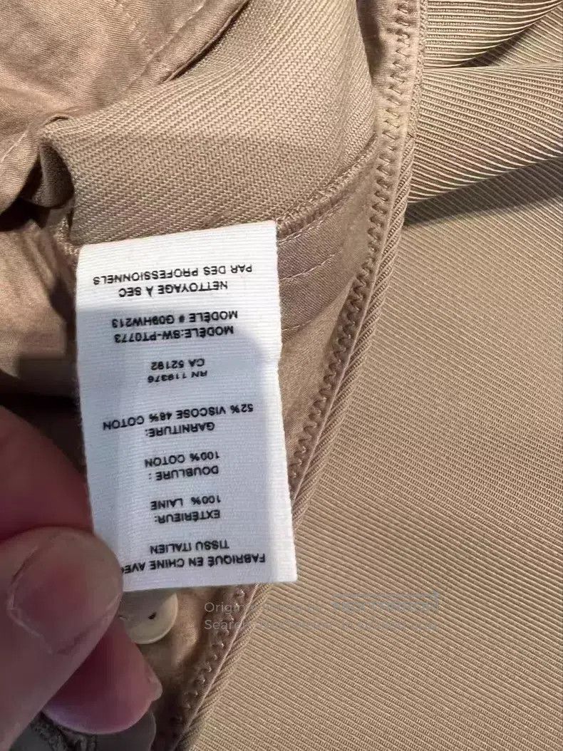 Helmut Lang Helmut Lang size 8 Khaki Trousers Size 28" / US 6 / IT 42 - 5 Thumbnail