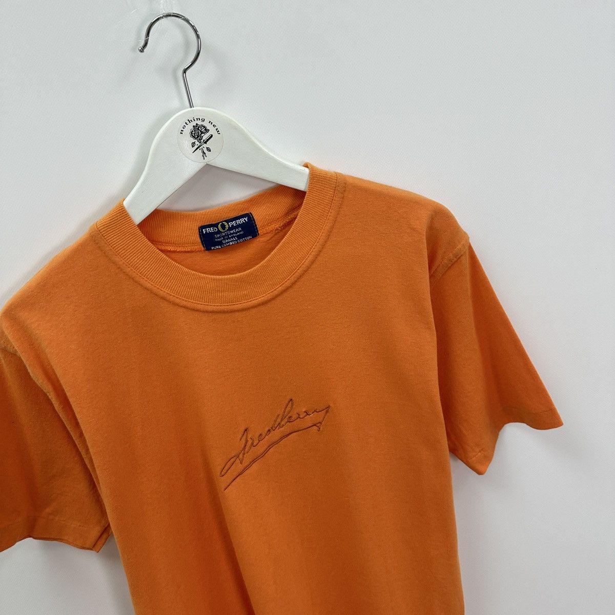 Fred Perry Vintage 90s Fred Perry Embroidered logo y2k tee Italy hype Size US S / EU 44-46 / 1 - 4 Thumbnail