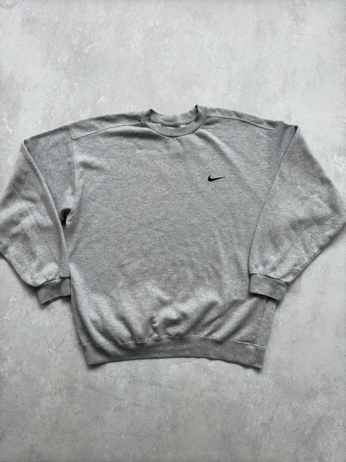 Nike × Vintage Vintage Nike Y2K Boxy Fit Sweatshirt Swoosh Logo 90s Size US XL / EU 56 / 4 - 7 Thumbnail