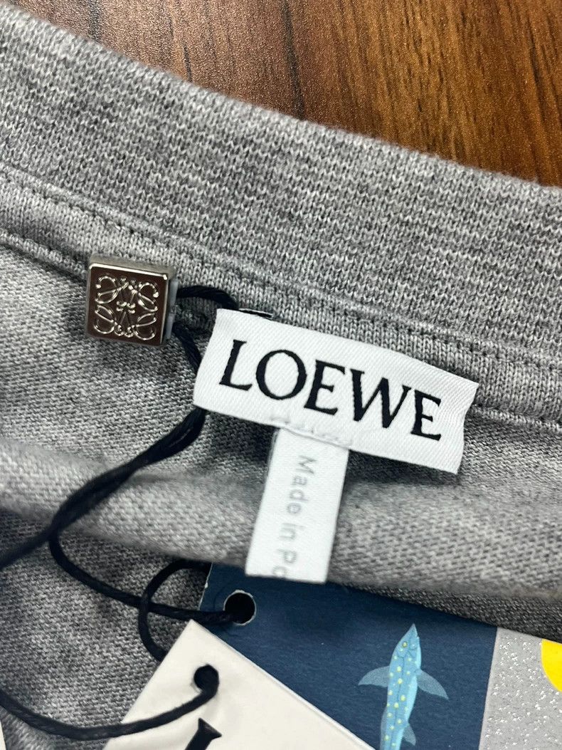Loewe LOEWE Cute rabbit embroidered loose short sleeve T-shirt Size XS / US 0-2 / IT 36-38 - 3 Thumbnail