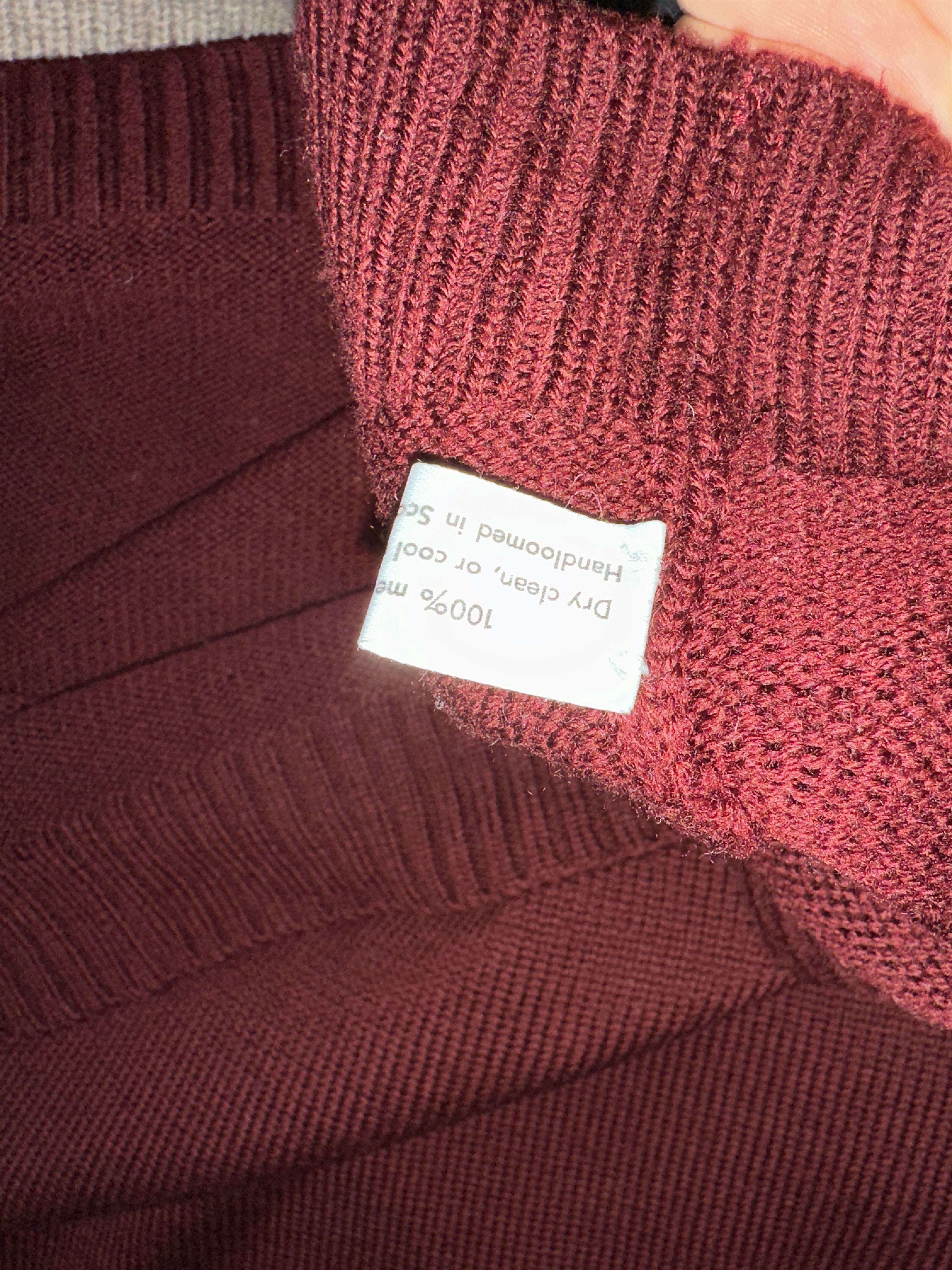 eskandar Eskandar 100% Merino Wool Oversized A-Shape Vest One Size Size ONE SIZE - 7 Thumbnail