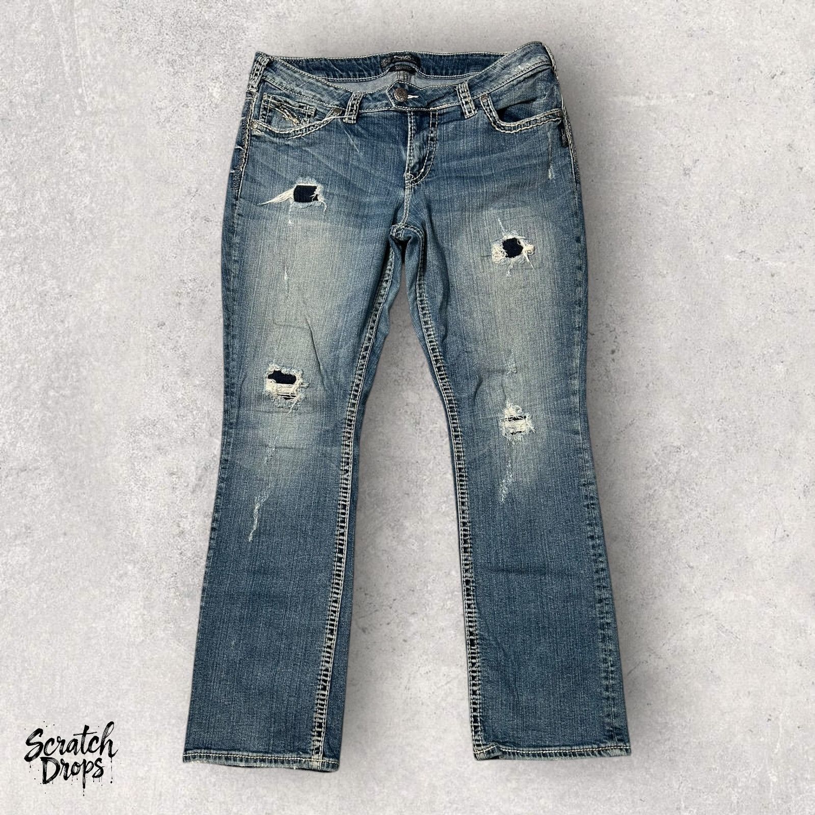 Other Silver Jeans Tuesday Boot Cut Women's Blue Denim Size 36x30 Size US 36 / EU 52 - 1 Thumbnail