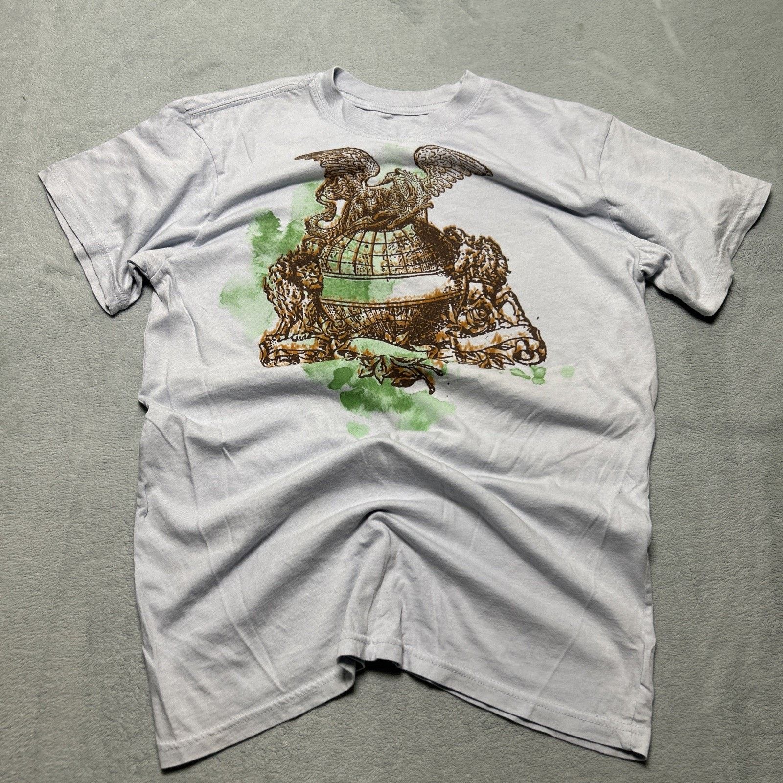 Gap Eagle Globe Leaf AOP GAP Shirt Mens Small Affliction Army Size US S / EU 44-46 / 1 - 1 Thumbnail