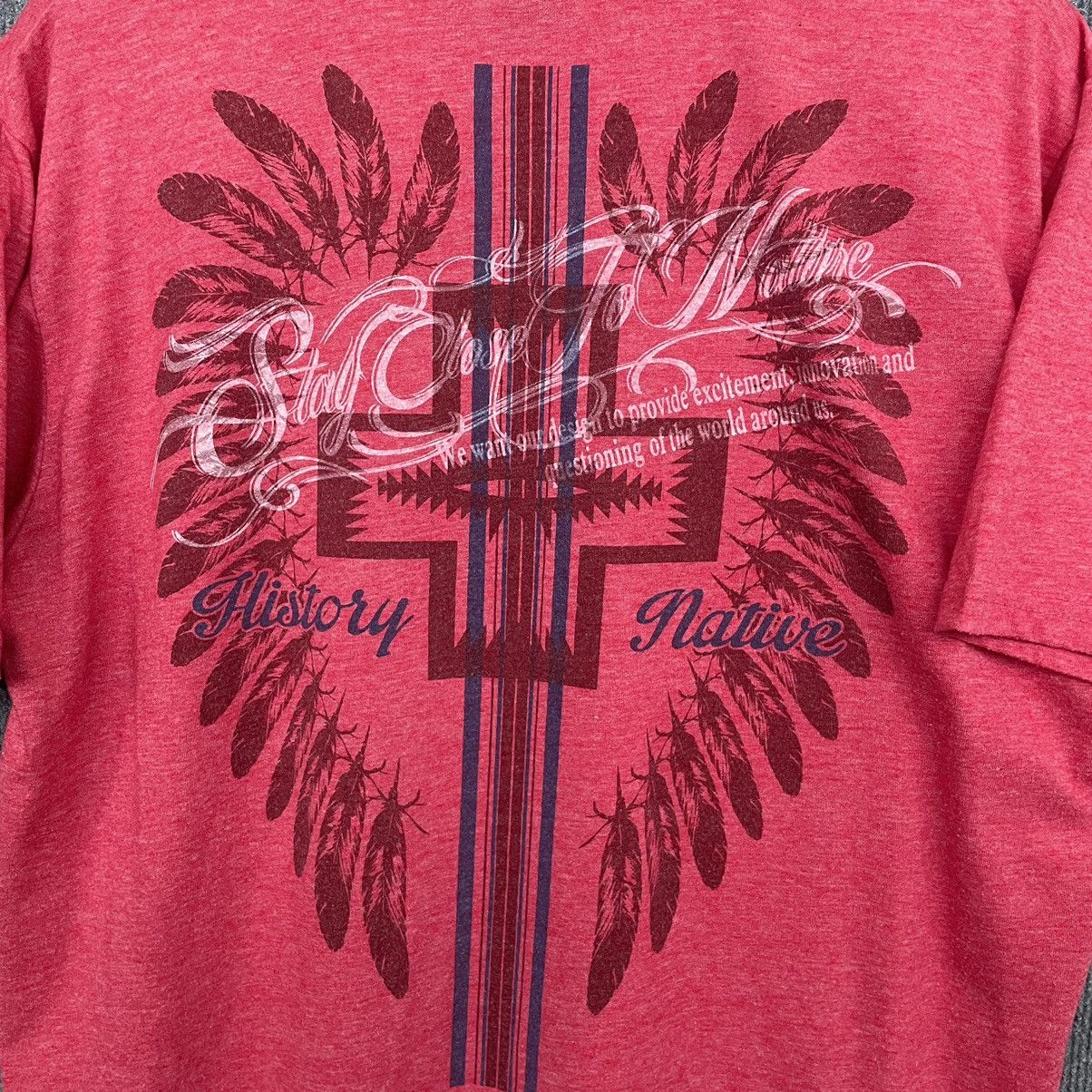 Affliction × Japanese Brand × Native Manhole History Native Cross Apache Affliction Cyber T Shirt Size US XL / EU 56 / 4 - 2 Thumbnail