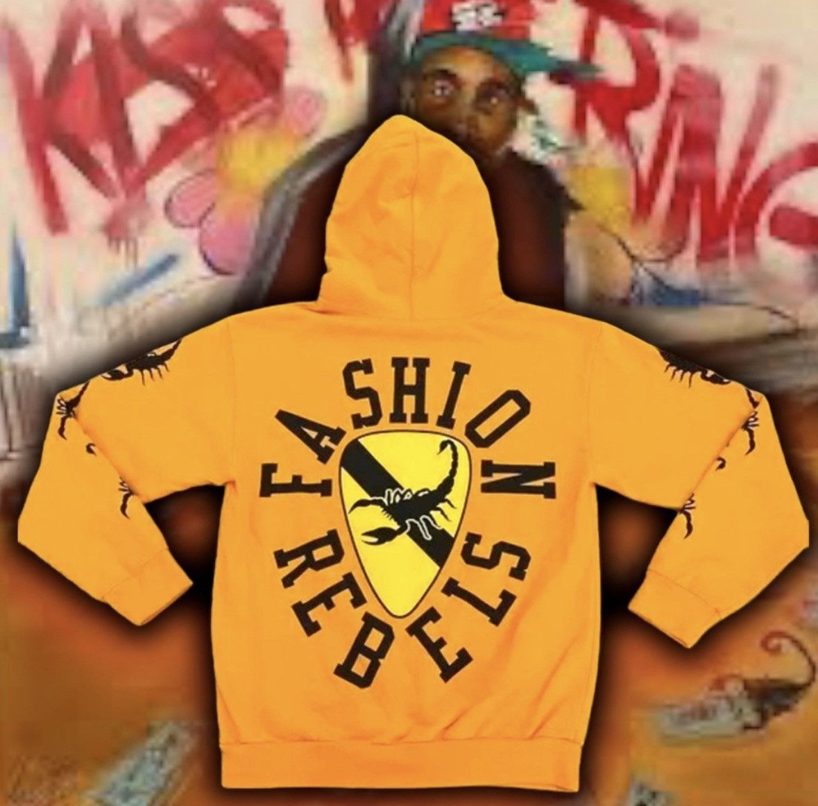 Rap Tees 🆕 RoMe STreets KiSS 🖕🏽 tHe RiNG 😚 💍 HOoDie GxFR ⚖️🦂 Size US M / EU 48-50 / 2 - 2 Thumbnail