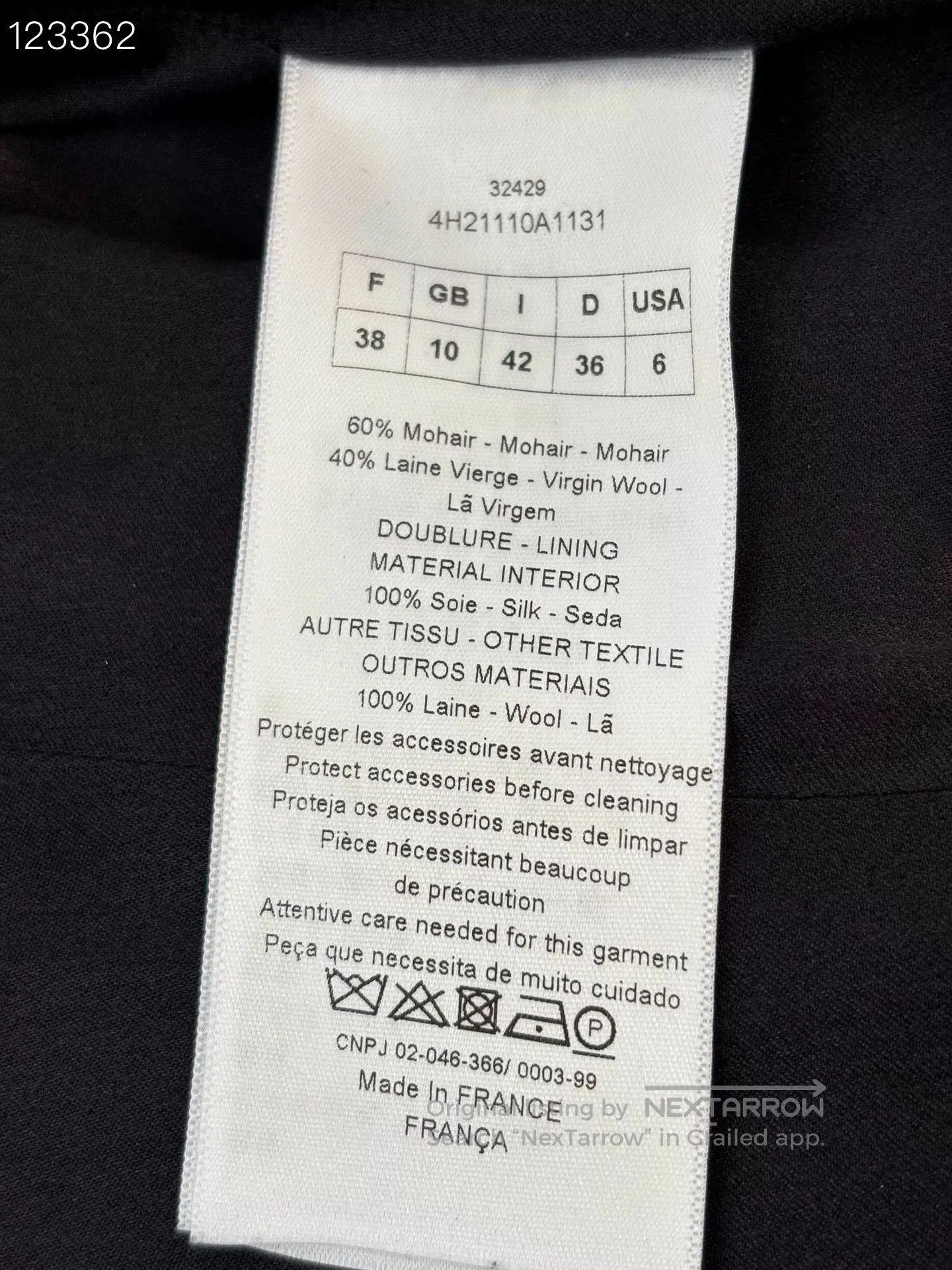 Dior Dior Runway Slim Suit Fabric Vest Dress. Size S / US 4 / IT 40 - 4 Thumbnail